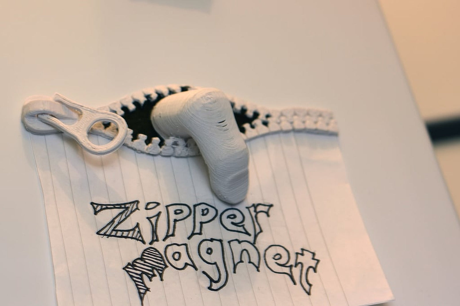 Zipper Magnet – 3D Baskı Modeli
