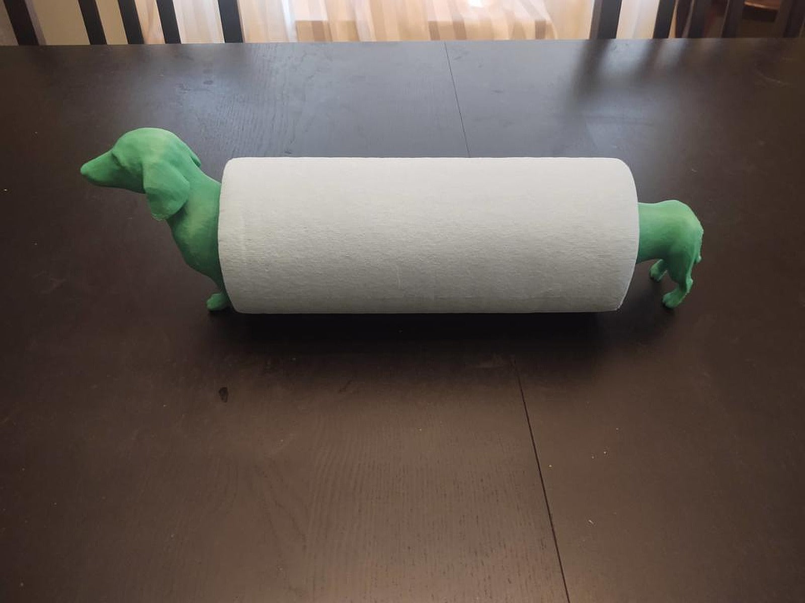 Dachshund paper towel stand – 3D Baskı Modeli