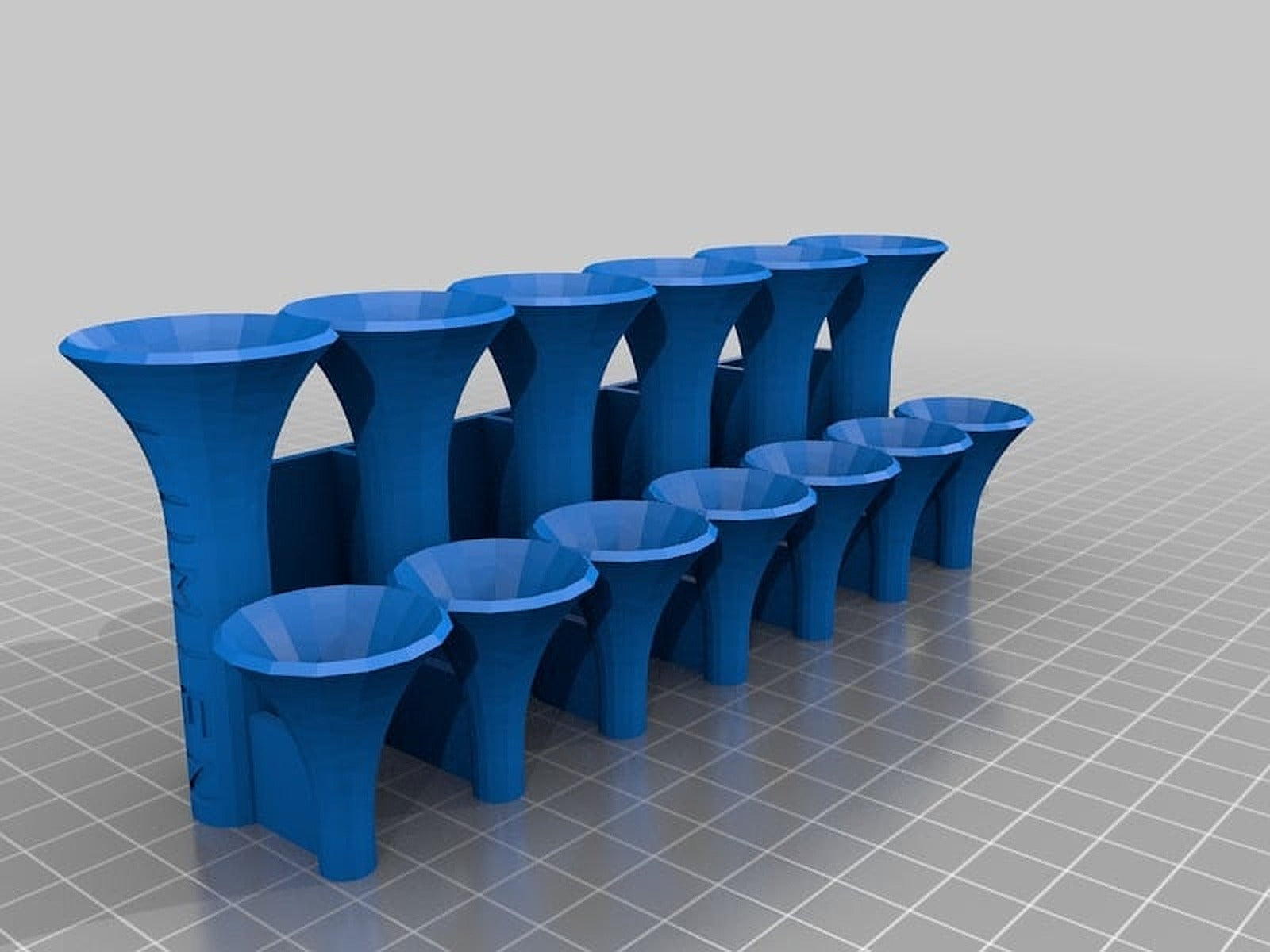 Screwdriver stand (pegboard or wall mounted) – 3D Baskı Modeli