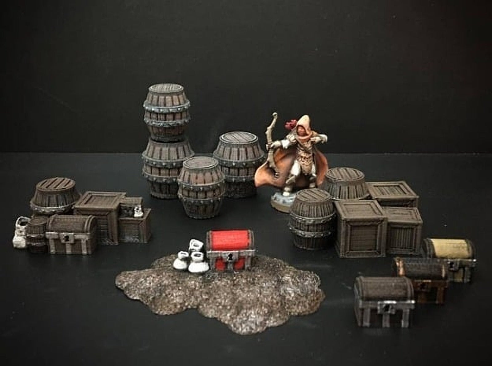 Delving Decor: Loot Markers (28mm/Heroic scale) – 3D Baskı Modeli