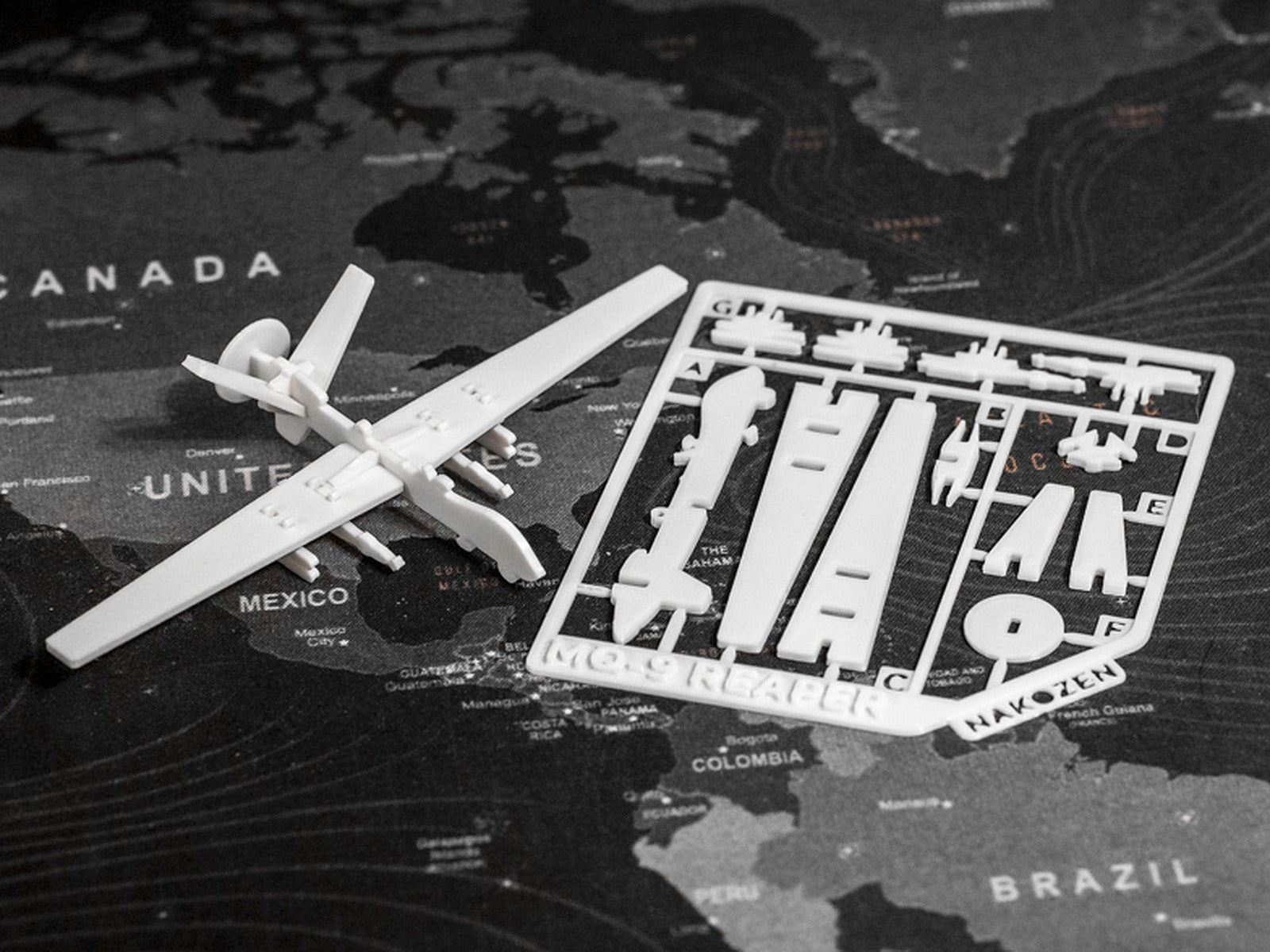 MQ-9 Reaper Kit Card – 3D Baskı Modeli