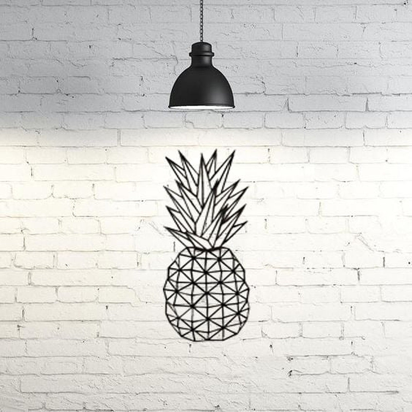 Pineapple wall sculpture 2D – 3D Baskı Modeli