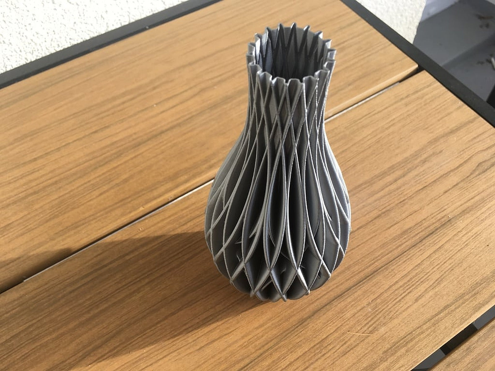 Spiral vazo - Wave decor – 3D Baskı Modeli