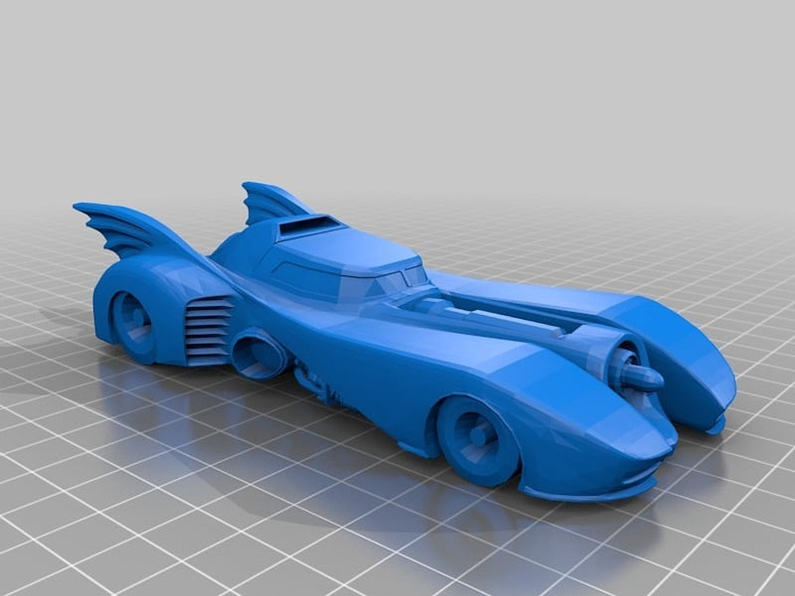 Batman BatMobile – 3D Baskı Modeli
