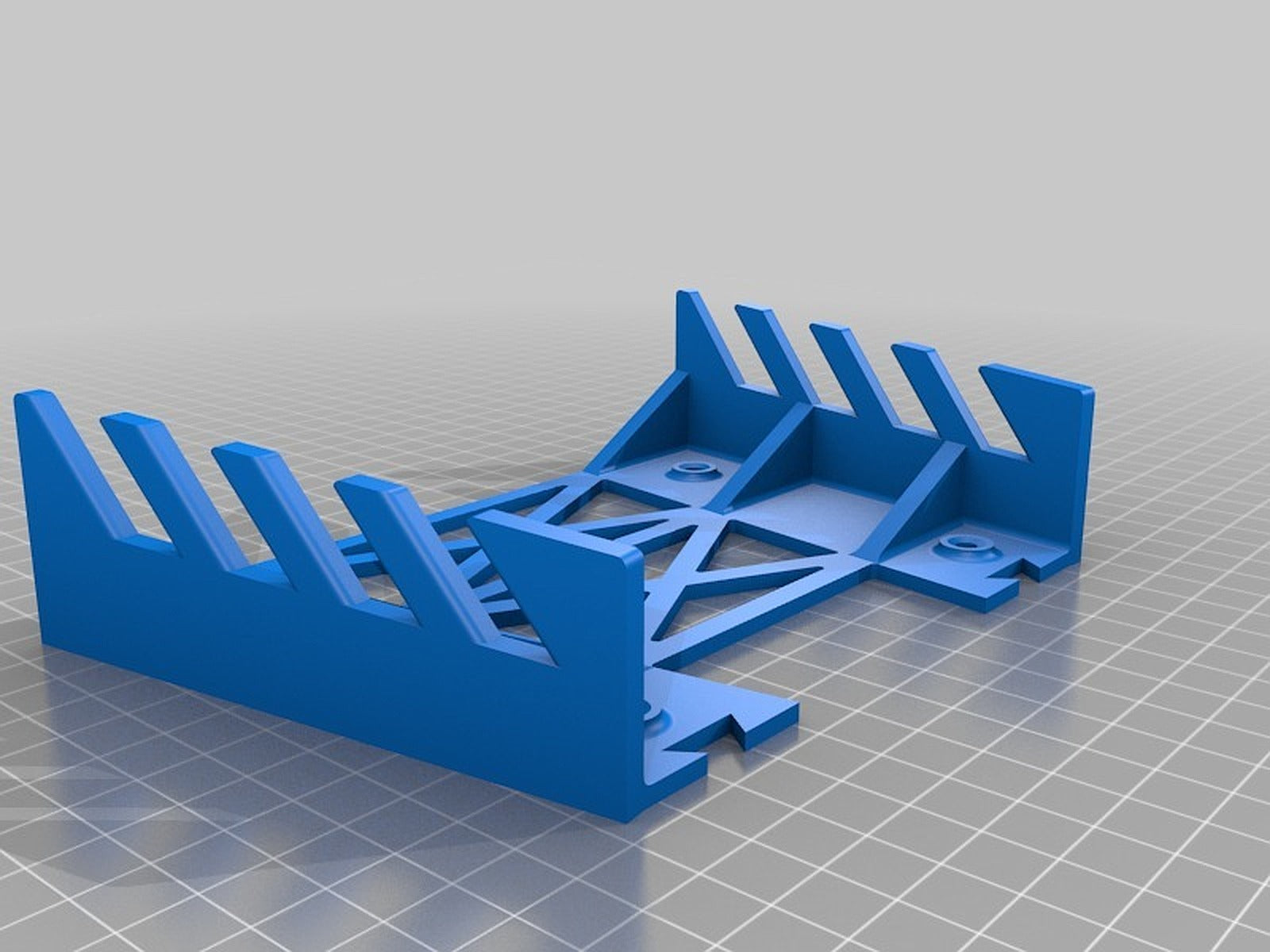 Spanner / Wrench pegboard stand & wall mounted version (New expansion braket added for imperial SAE sets) – 3D Baskı Modeli