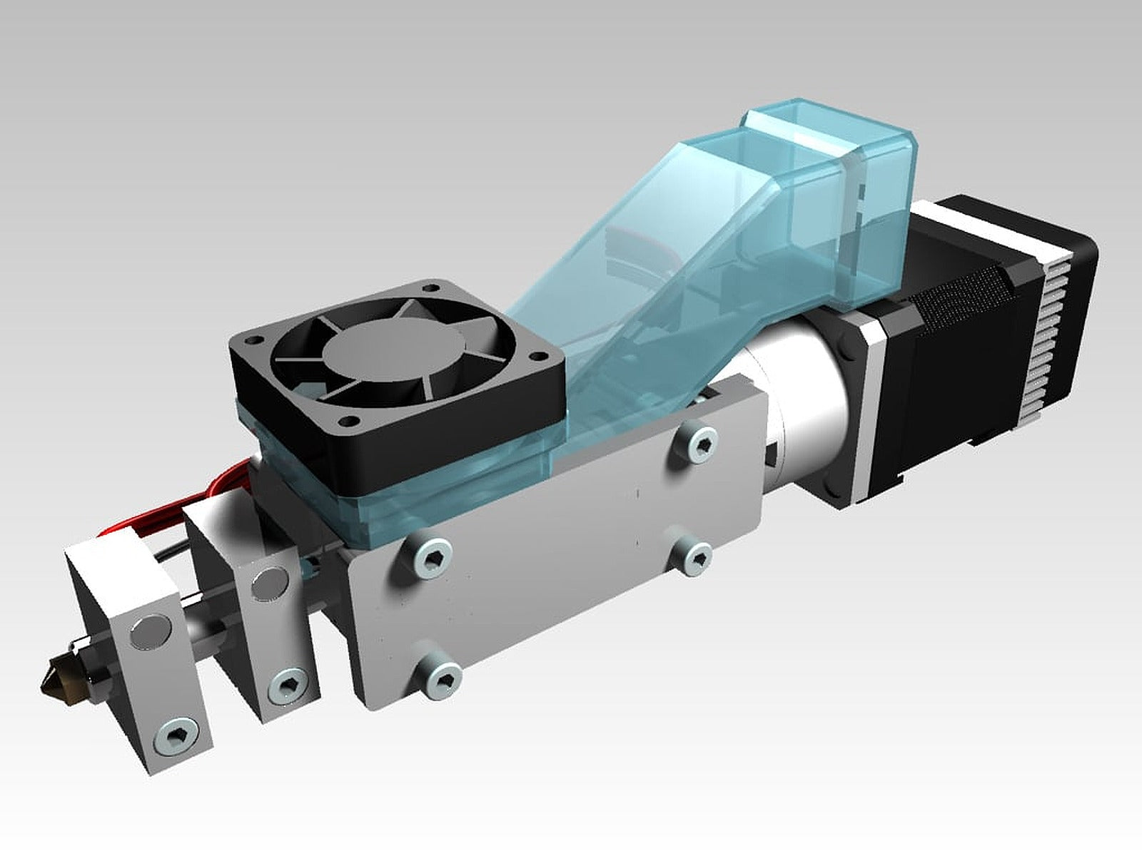 Universal pellet extruder UPE3D v2.0 – 3D Baskı Modeli