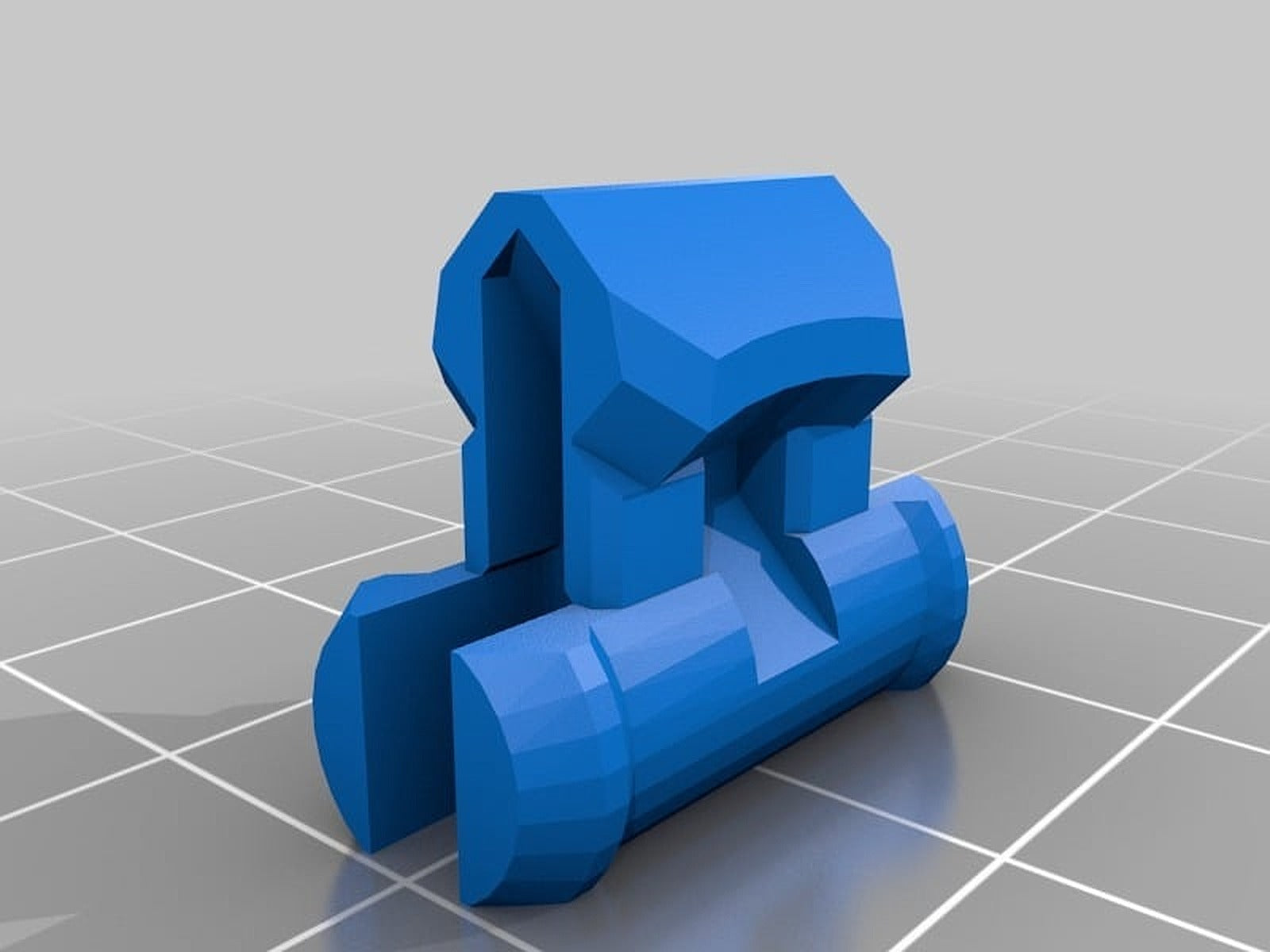 Companion Cube - modular, snap-together, colorized – 3D Baskı Modeli