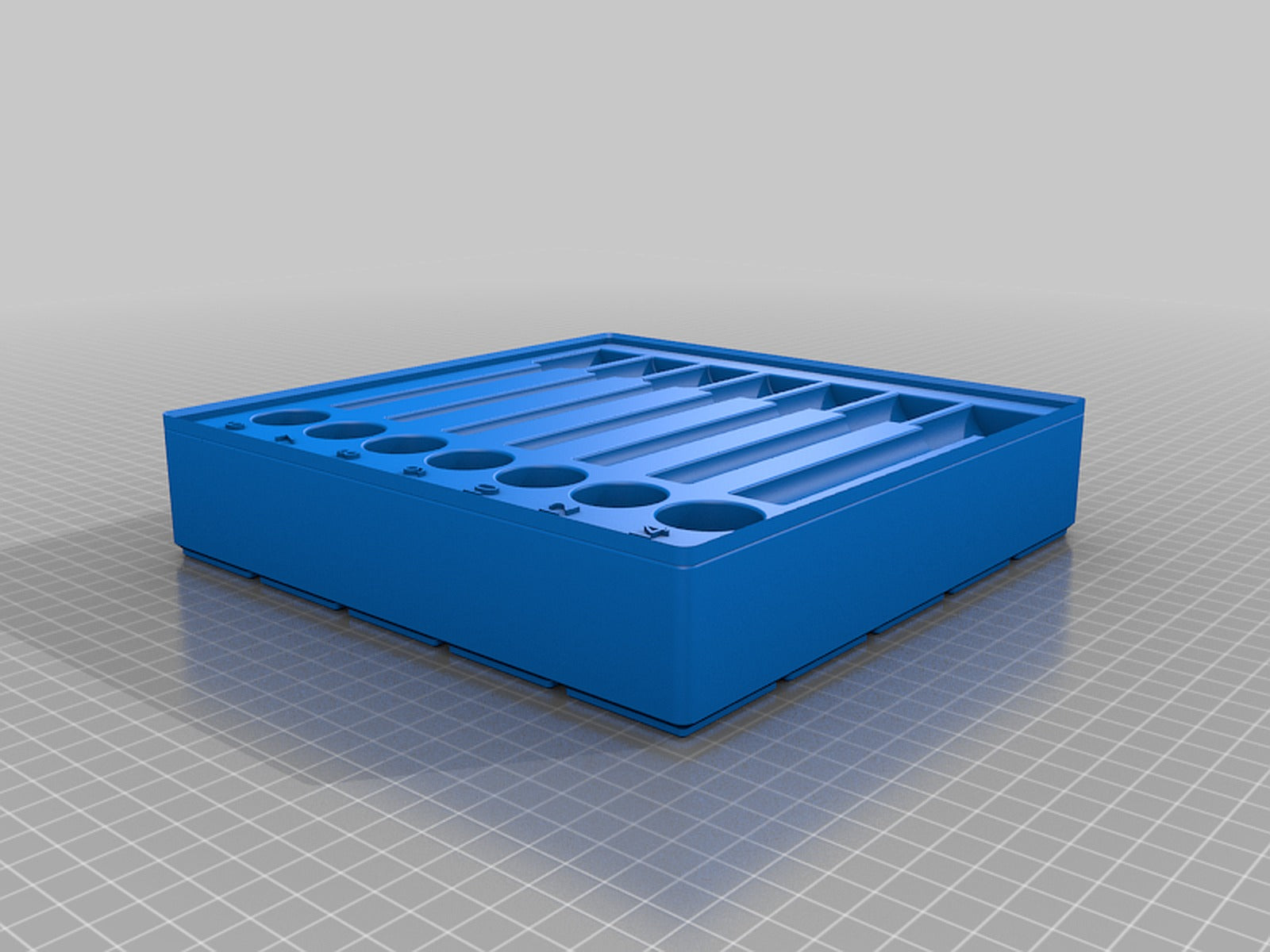 Gridfinity Tool stand – 3D Baskı Modeli