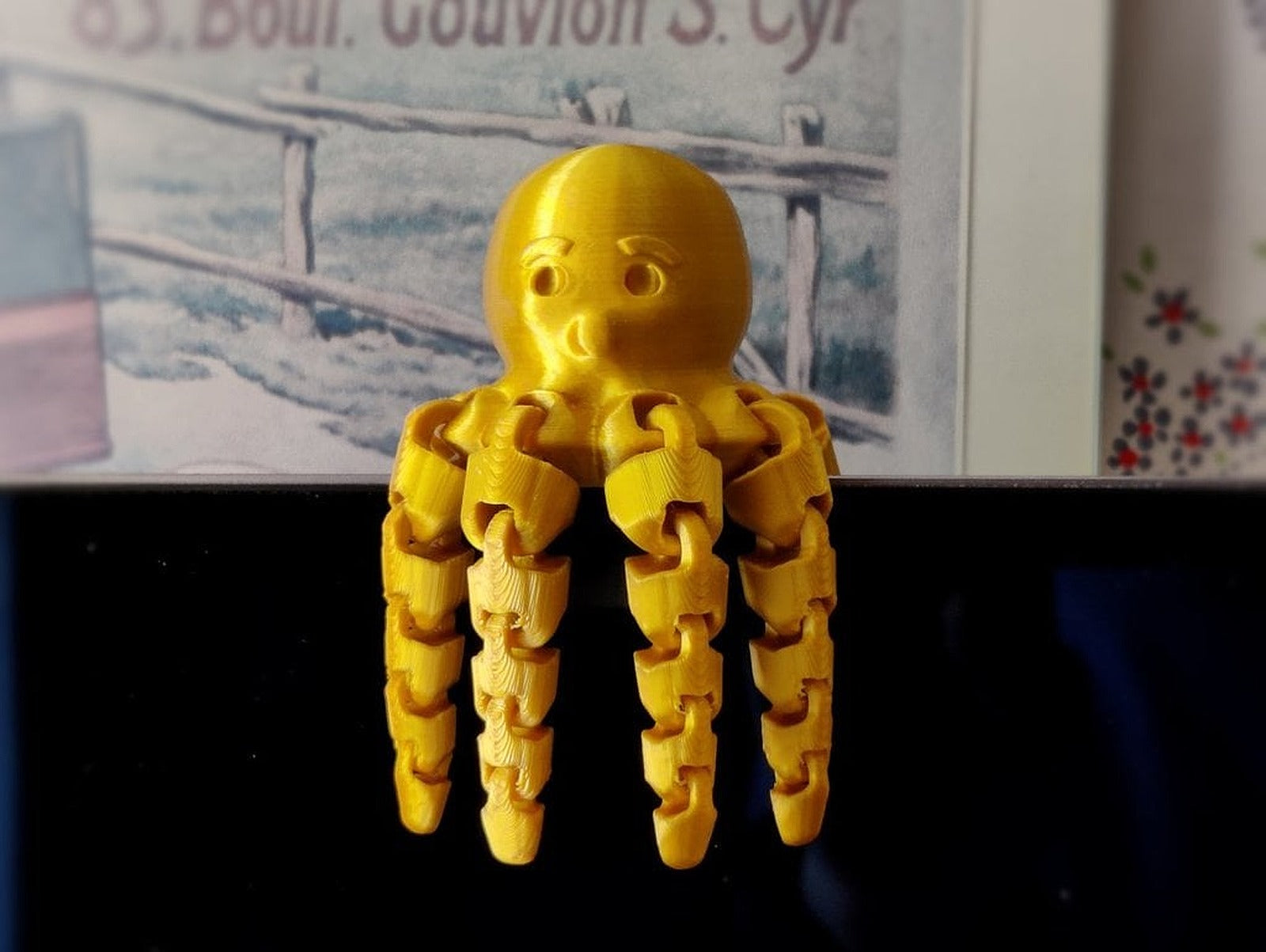 Funny Flexi Octopus – 3D Baskı Modeli