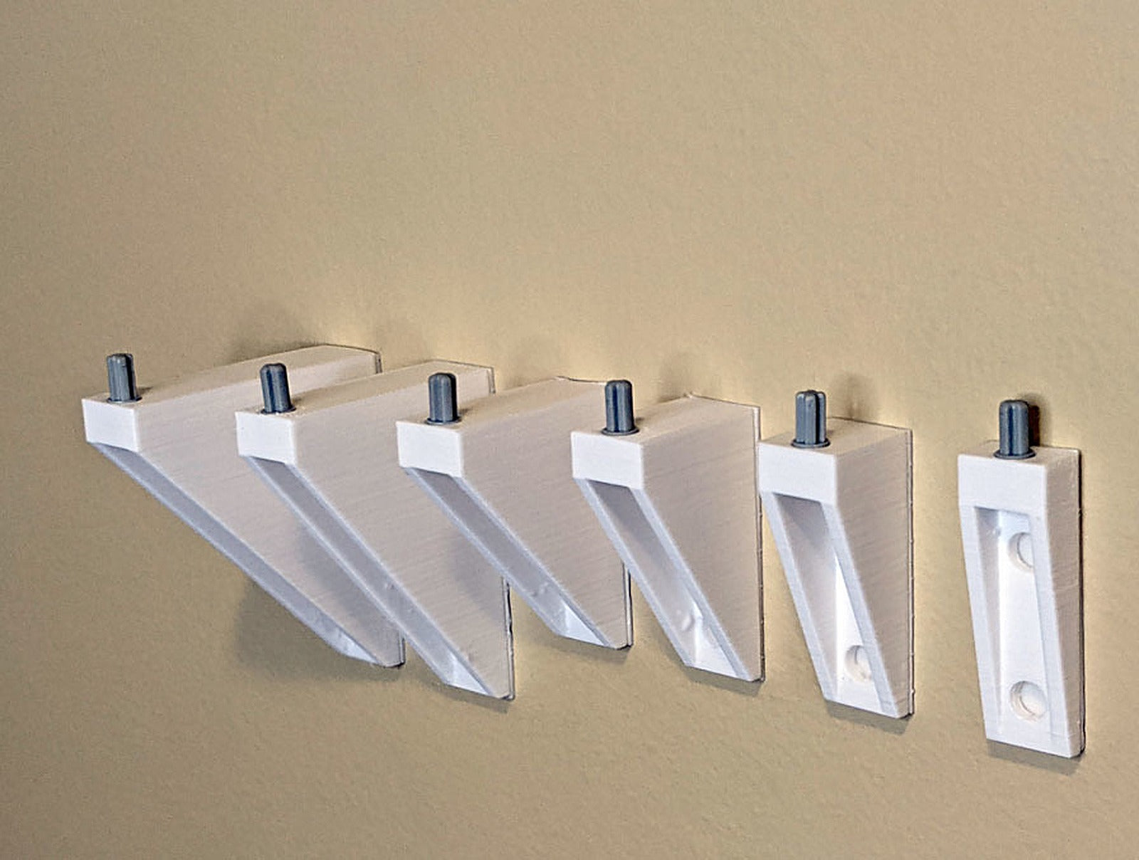 Mount Brick: LEGO® Compatible Pin Wall Mounts – 3D Baskı Modeli