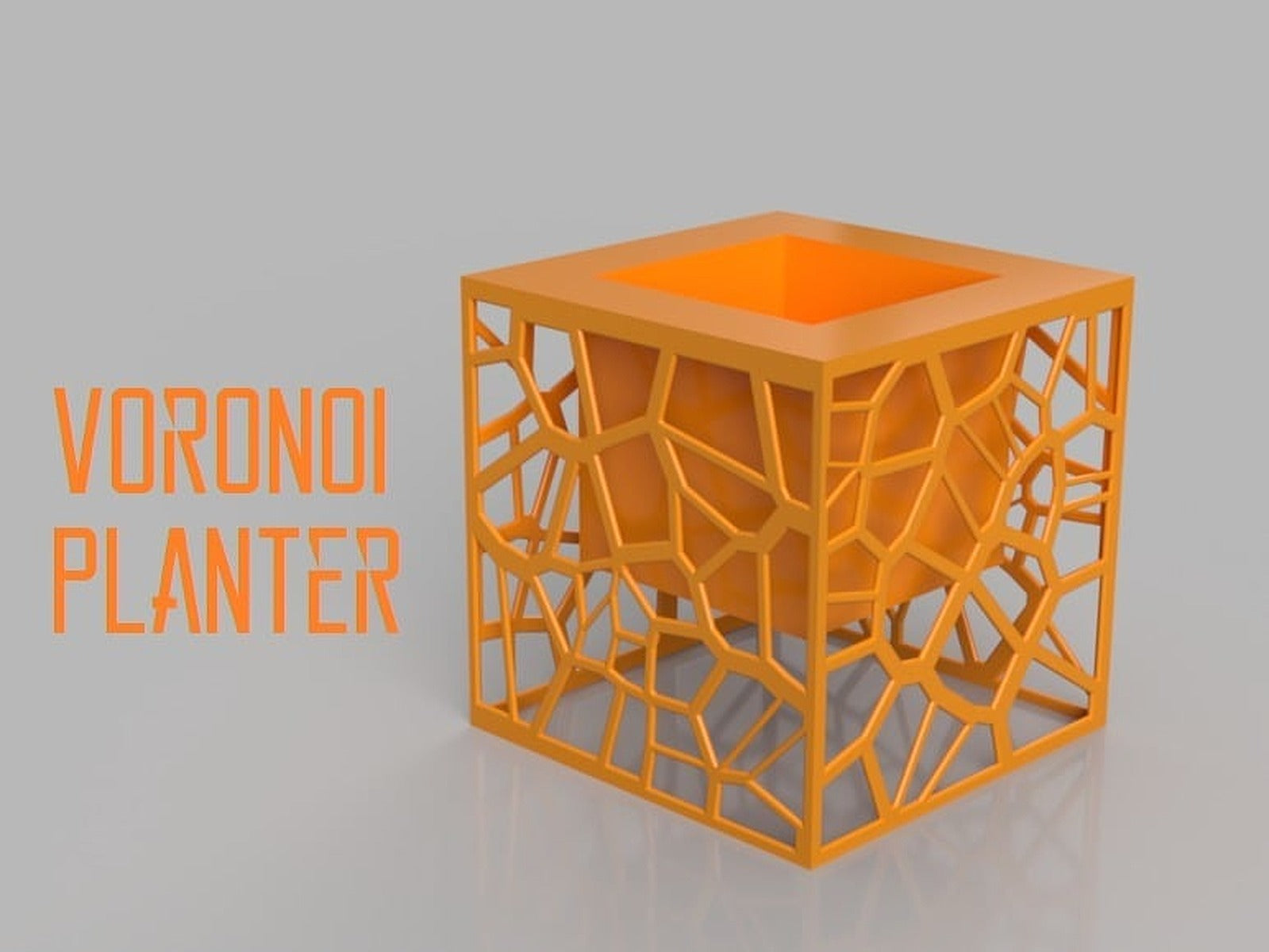 Voronoi saksı – 3D Baskı Modeli