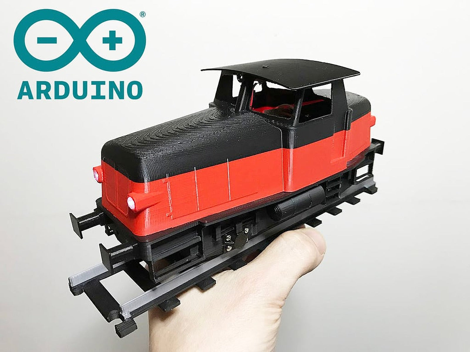 Z70 Locomotive for OS-Railway - fully 3D-printable railway system! Arduino-controlled! – 3D Baskı Modeli