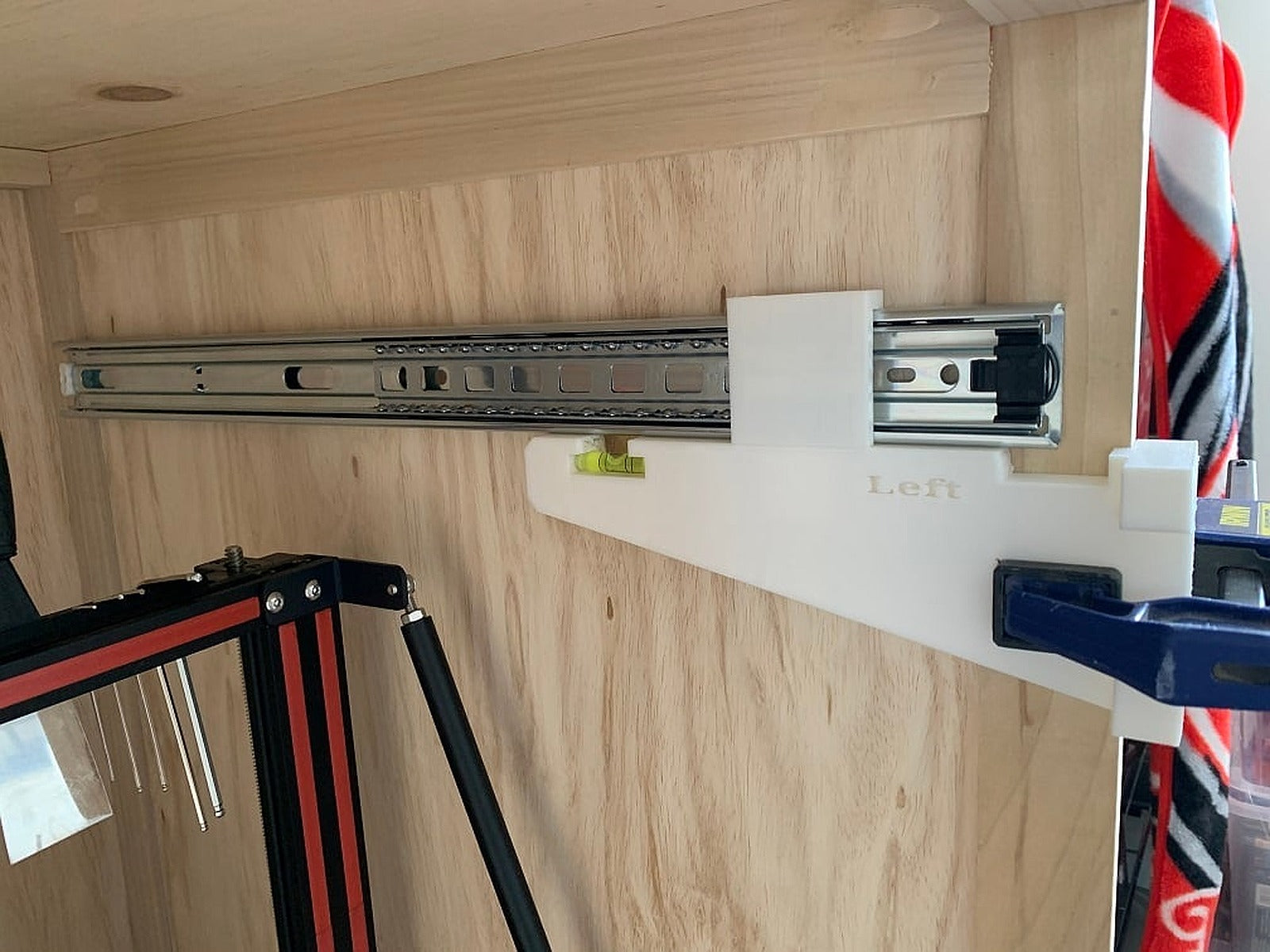 çekmece Slide v3 Alignment Jig/Tool - Double Sided – 3D Baskı Modeli