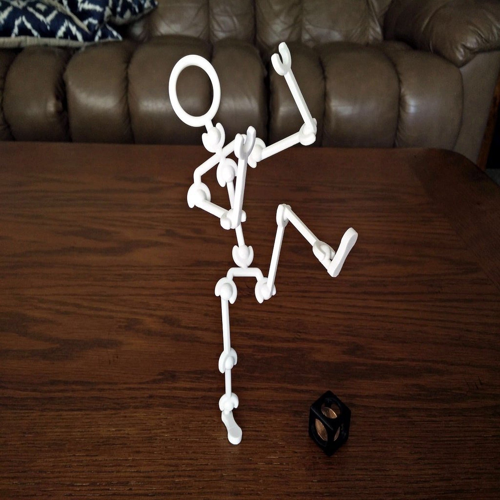 Articulated Posable Stickman – 3D Baskı Modeli