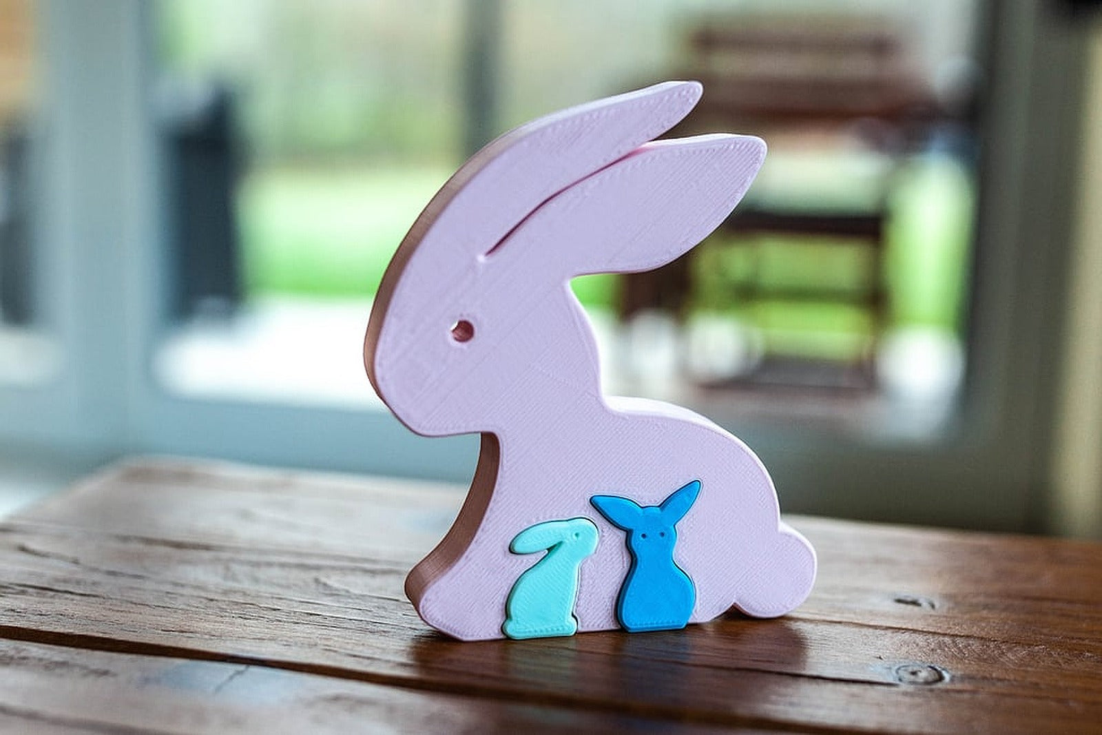 Easter rabbit puzzle – 3D Baskı Modeli