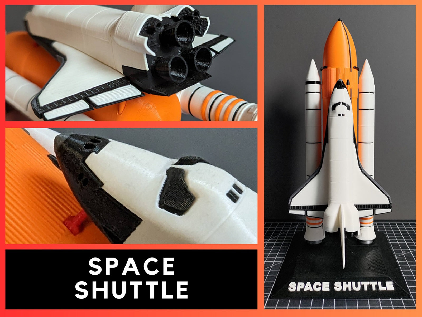 SPACE SHUTTLE – 3D Baskı Modeli