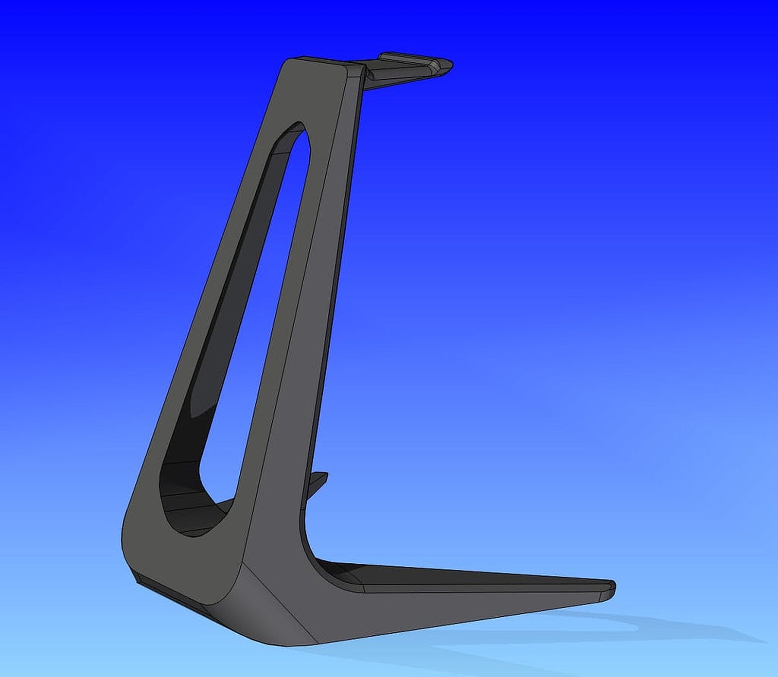 Headphone stand - Easy Print – 3D Baskı Modeli