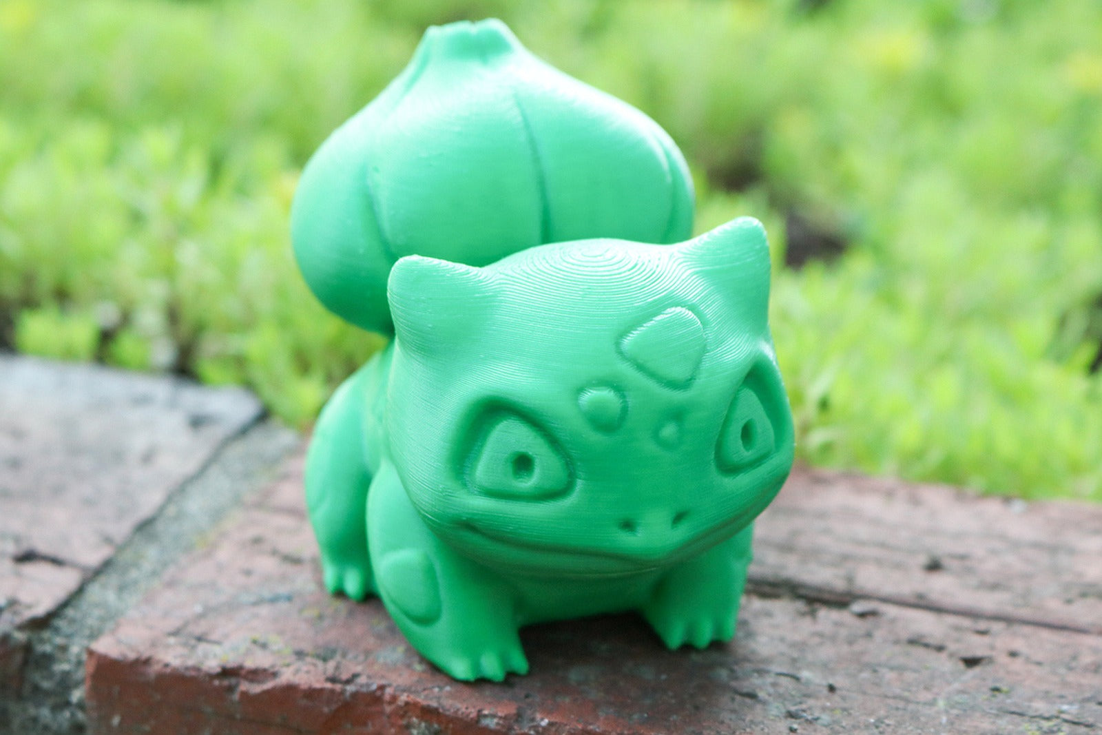 High-Poly Realistic Bulbasaur – 3D Baskı Modeli