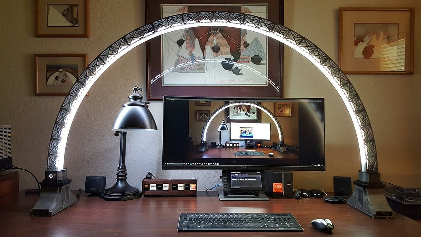 LED Bridge Lamp Remix – 3D Baskı Modeli
