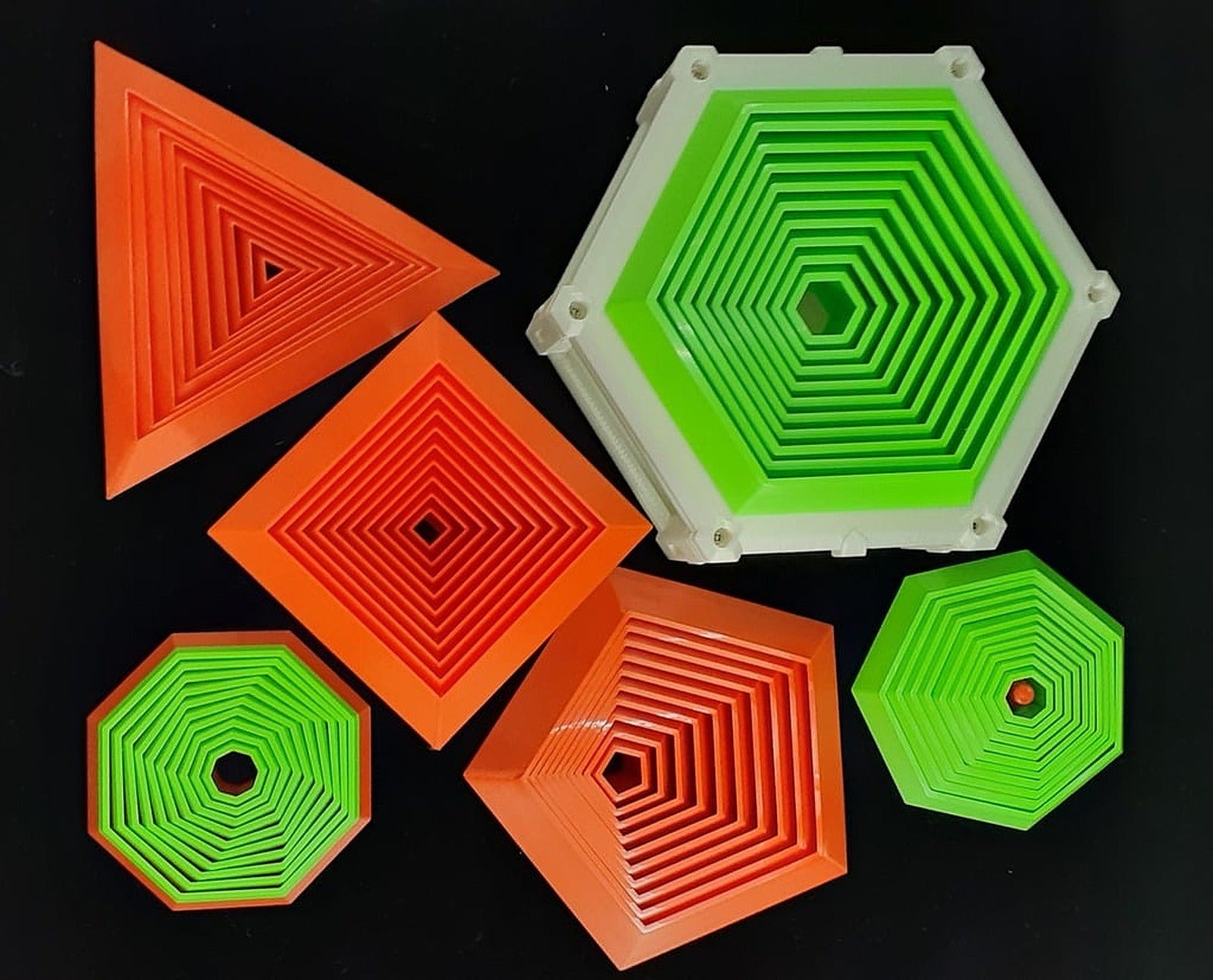 Fidget polygon – 3D Baskı Modeli