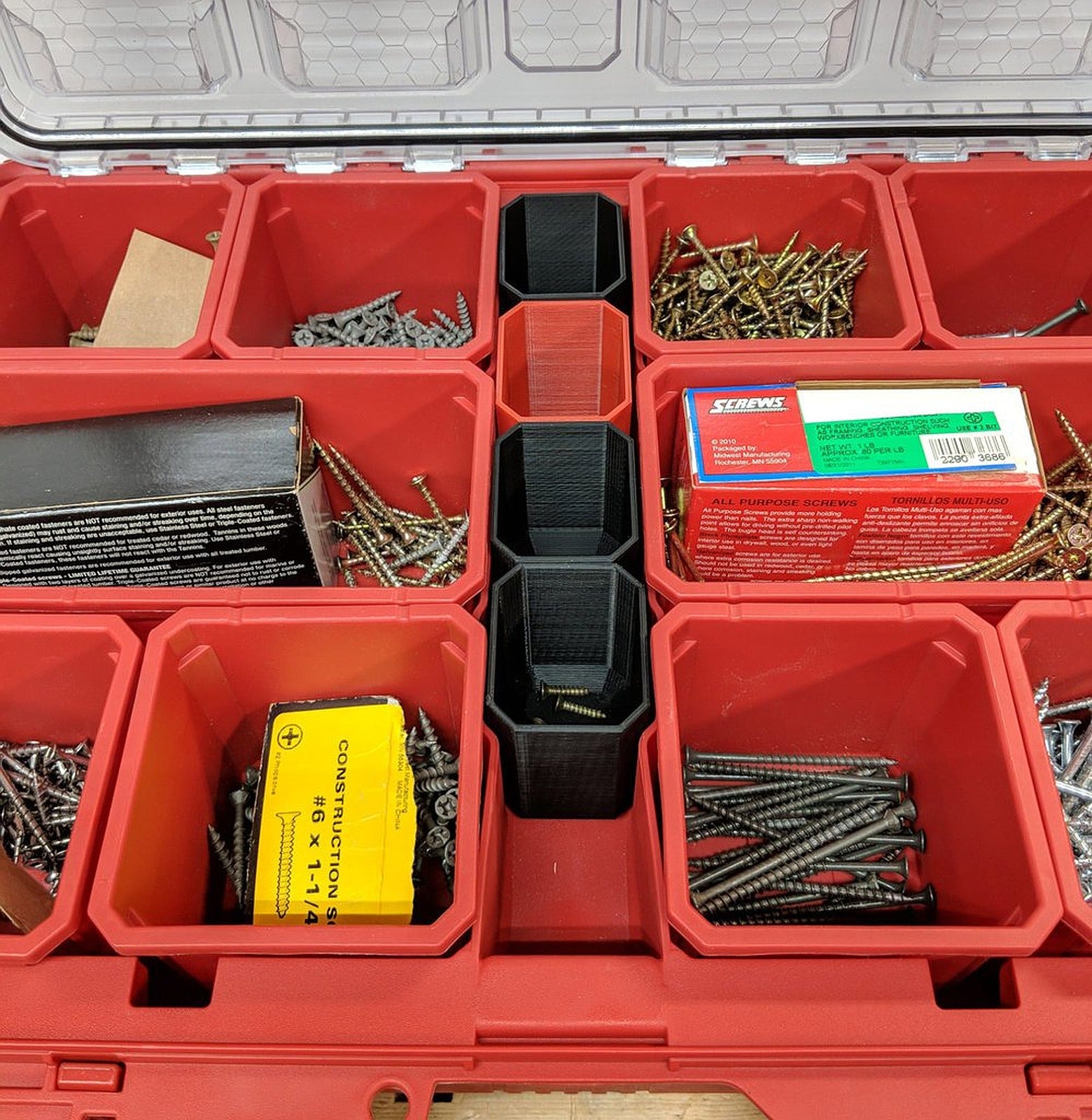 Milwaukee Packout kutu/düzenleyici Middle kutu/düzenleyici – 3D Baskı Modeli