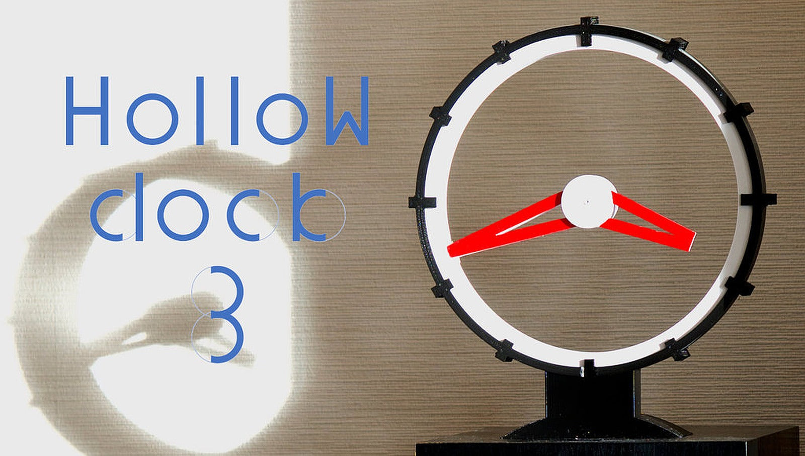 Hollow Clock 3 – 3D Baskı Modeli