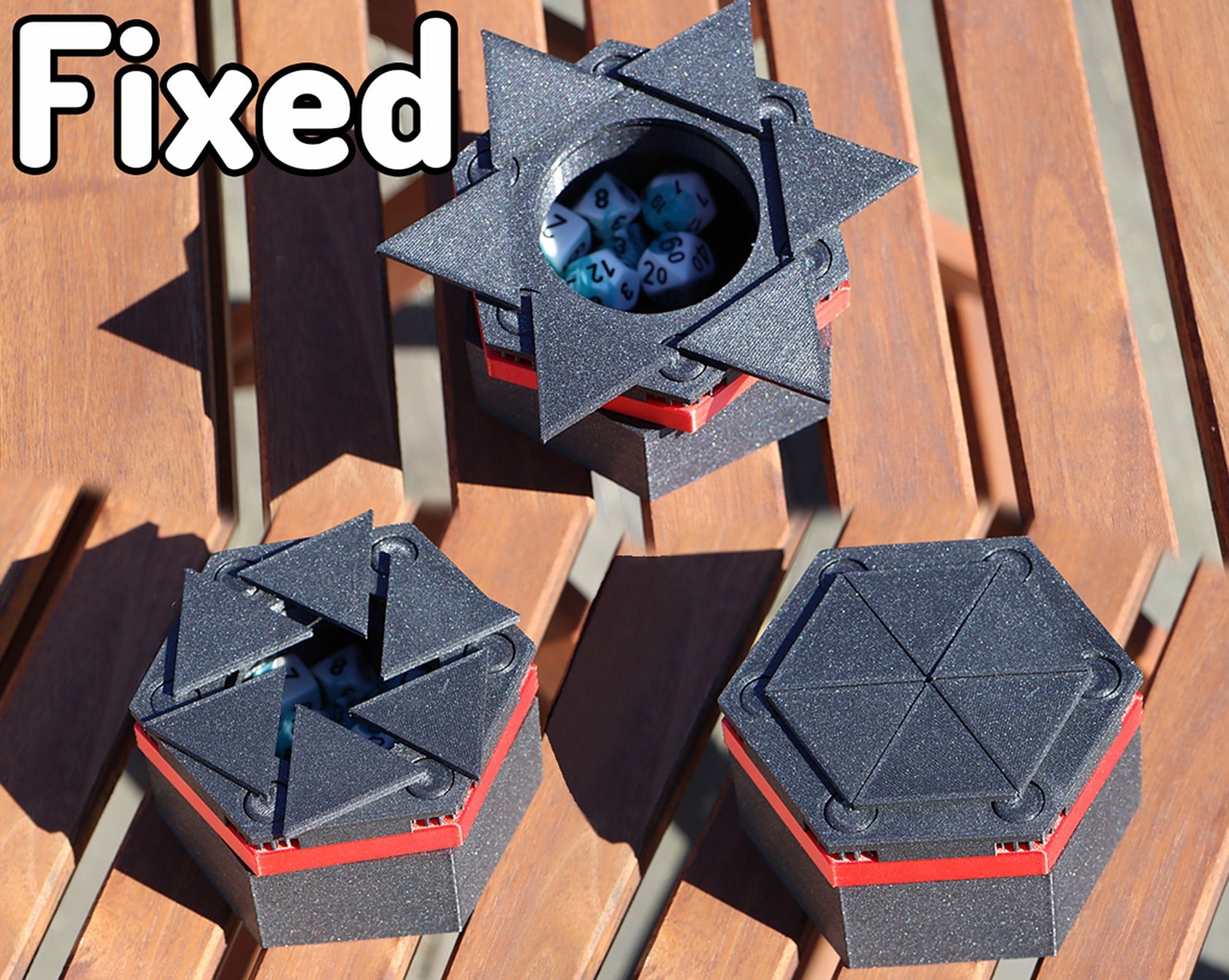 Gear kutu/düzenleyici for dice (Fixed) – 3D Baskı Modeli