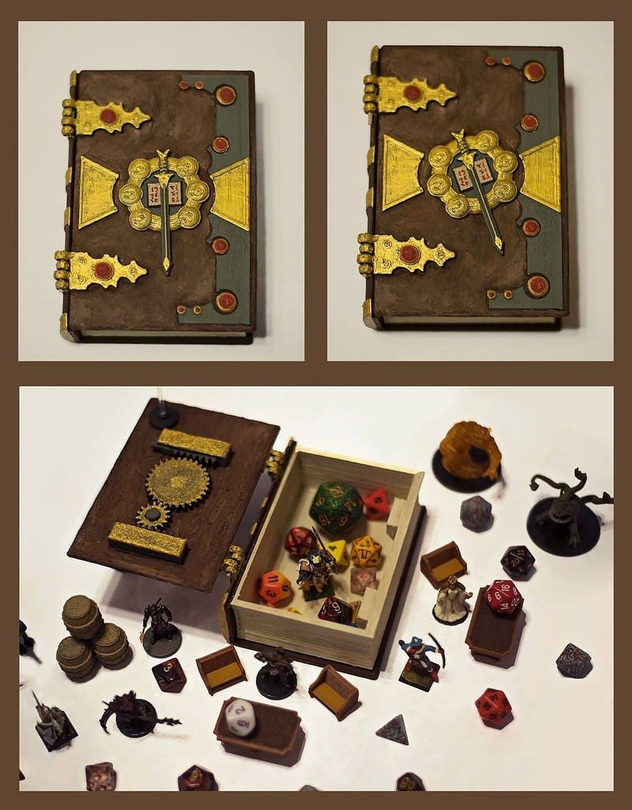 Secret Lock Book – 3D Baskı Modeli