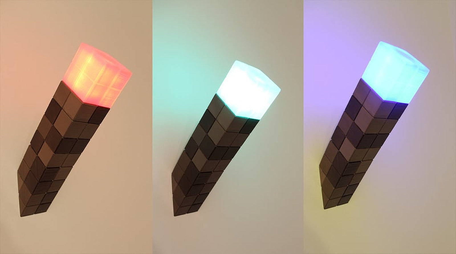 Minecraft Torch Nightlight – 3D Baskı Modeli