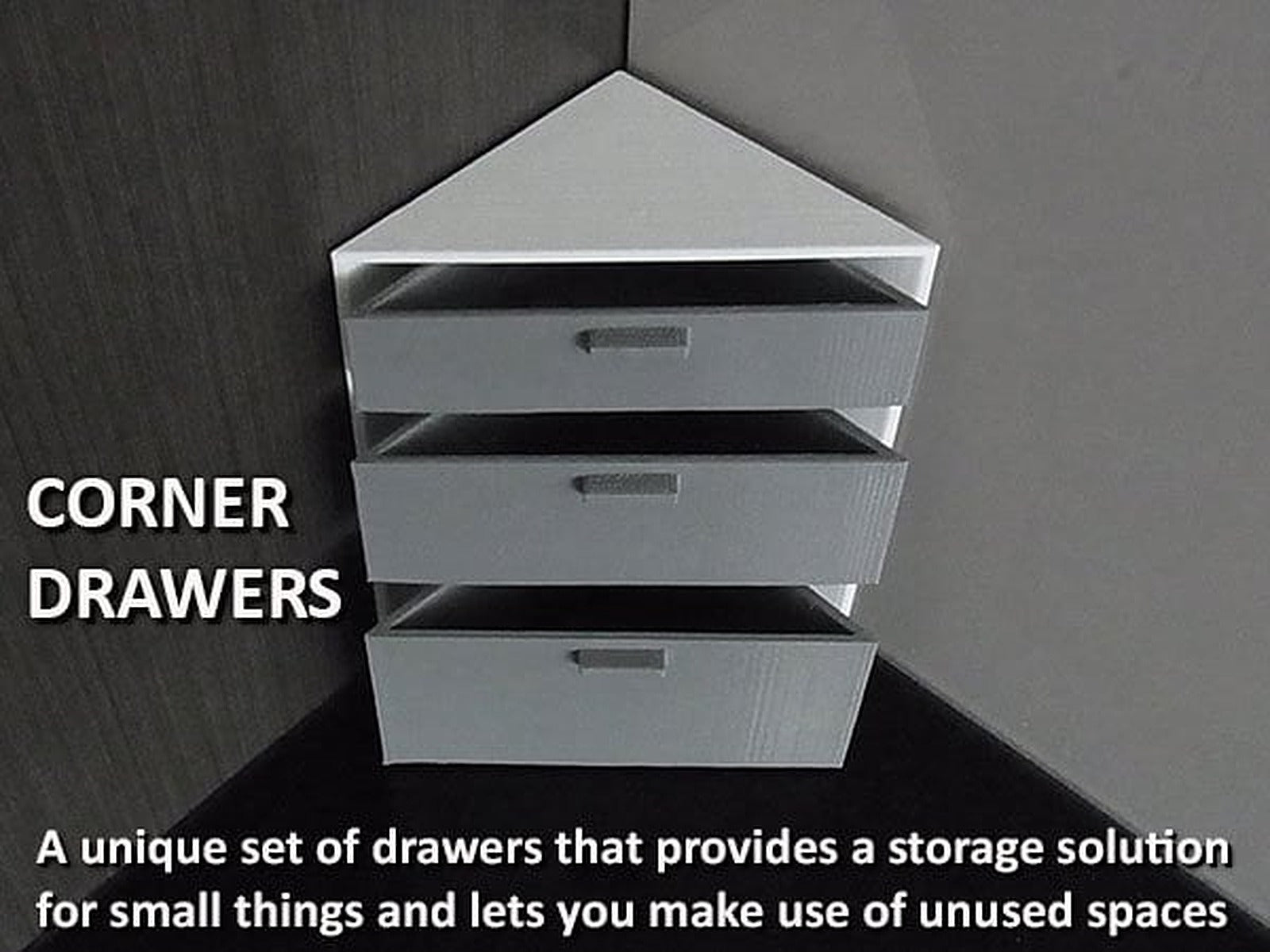 Corner Drawers – 3D Baskı Modeli