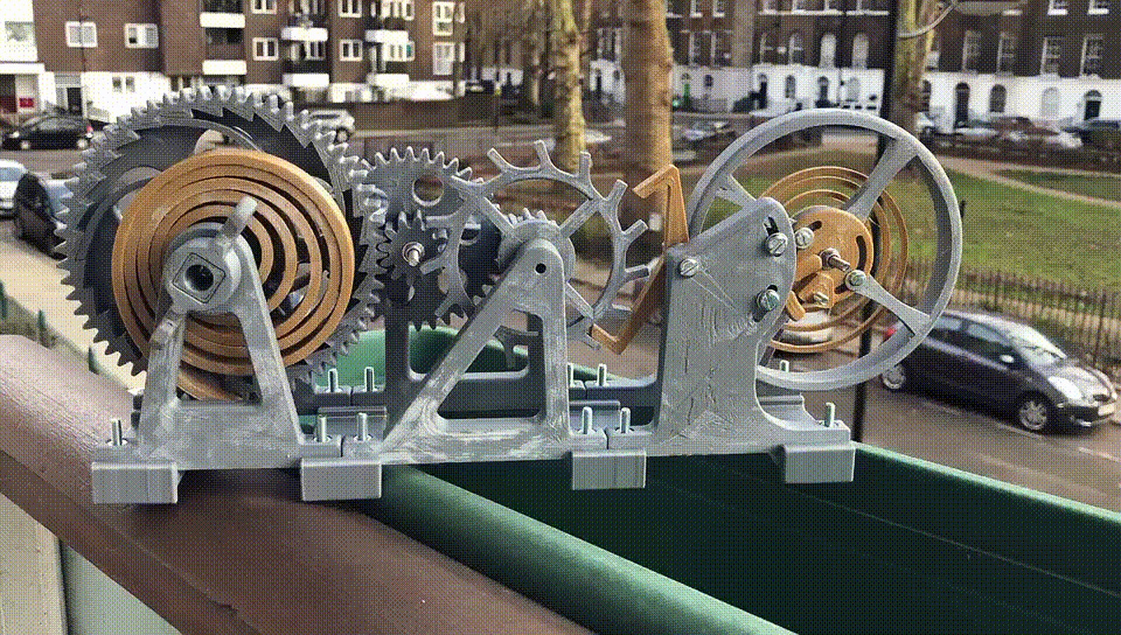 Watch Escapement Desk Toy – 3D Baskı Modeli