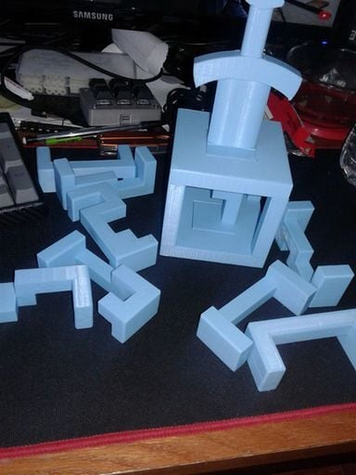 Excaliburr Puzzle – 3D Baskı Modeli