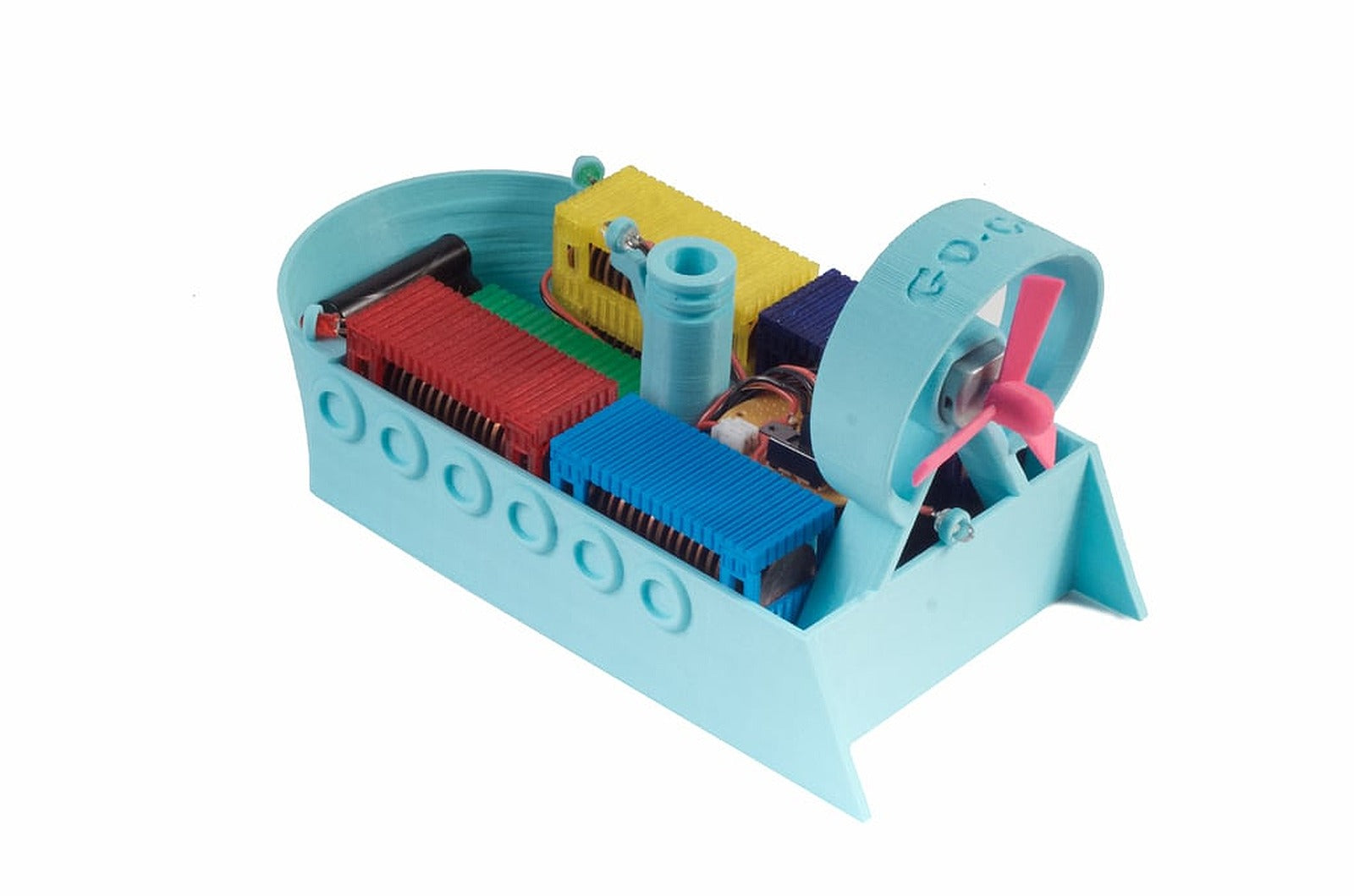 GO-GO AirBoat – 3D Baskı Modeli