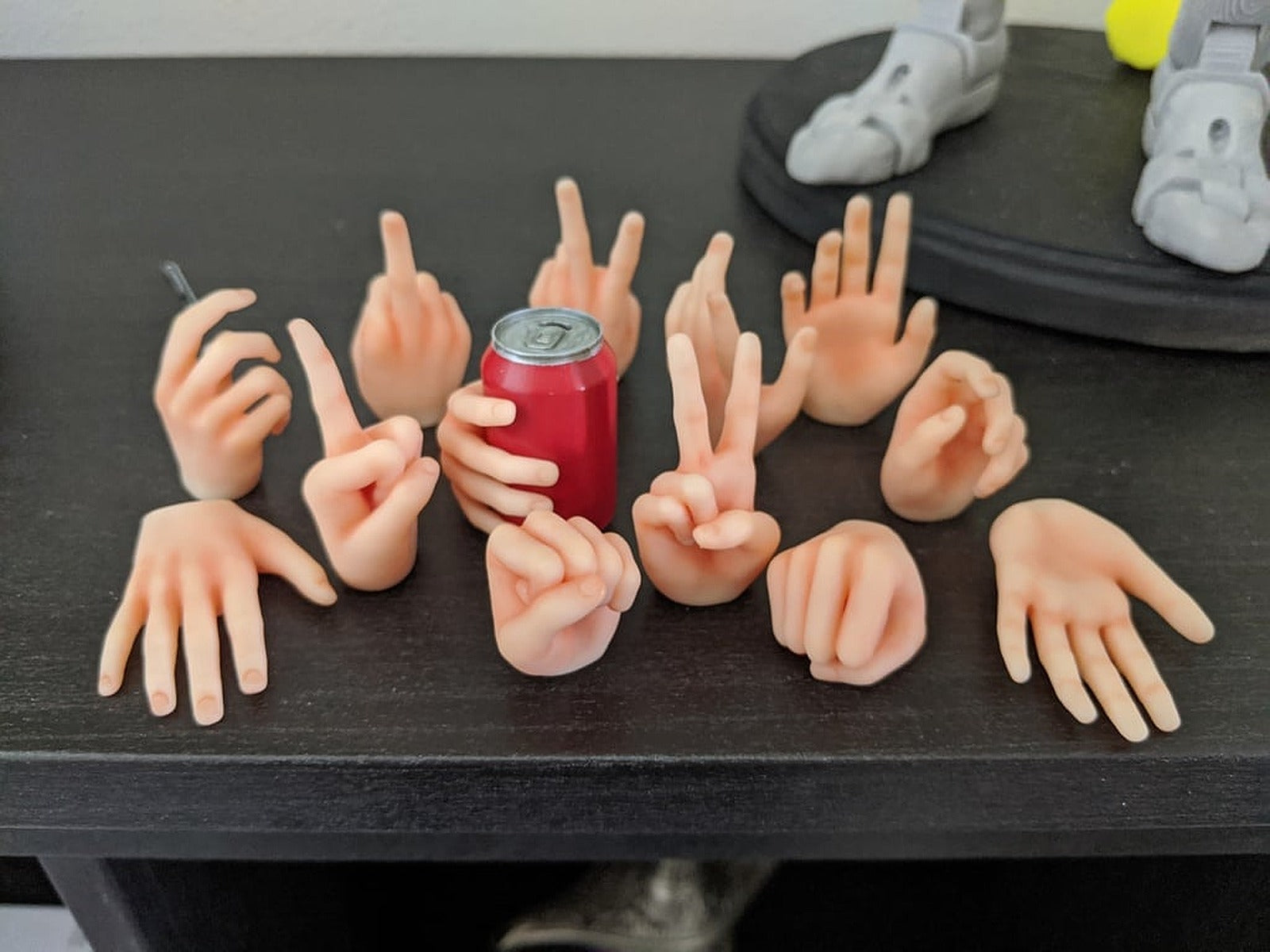 Hand poses on magnets (BJD) – 3D Baskı Modeli