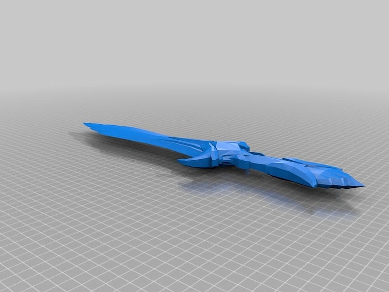 skyrim glass dagger , 3d printable version for cosplay and props – 3D Baskı Modeli