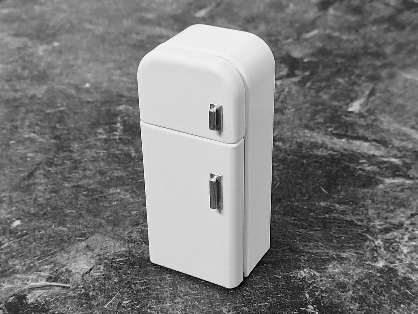 Fridge with doors that open and fridge props – 3D Baskı Modeli