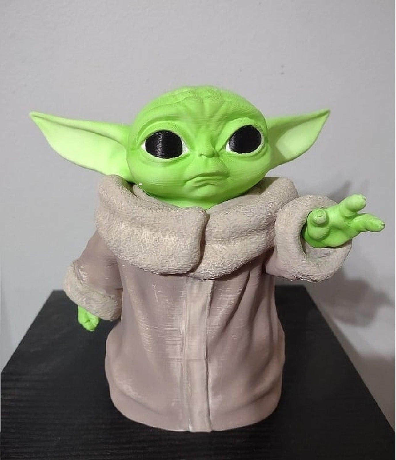 Baby Yoda ( Grogu ) Easy Print – 3D Baskı Modeli