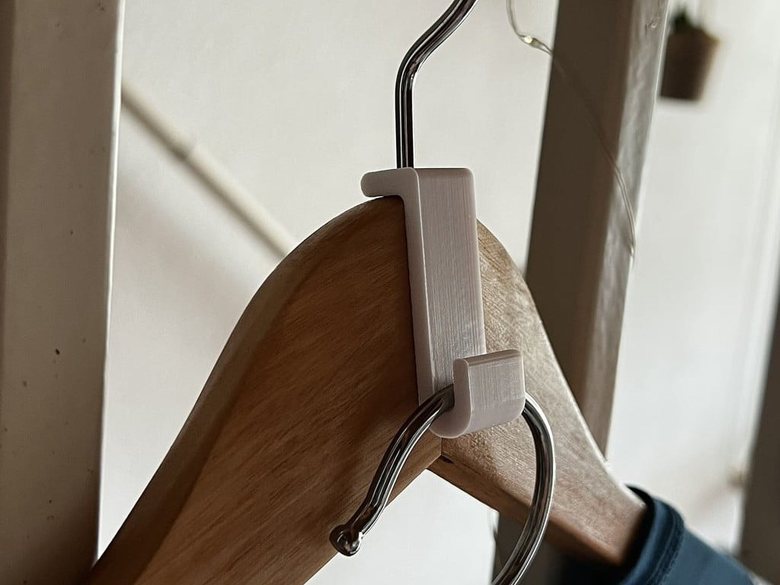 Closet Hanger Extension  Kleiderbügel Erweiterung – 3D Baskı Modeli