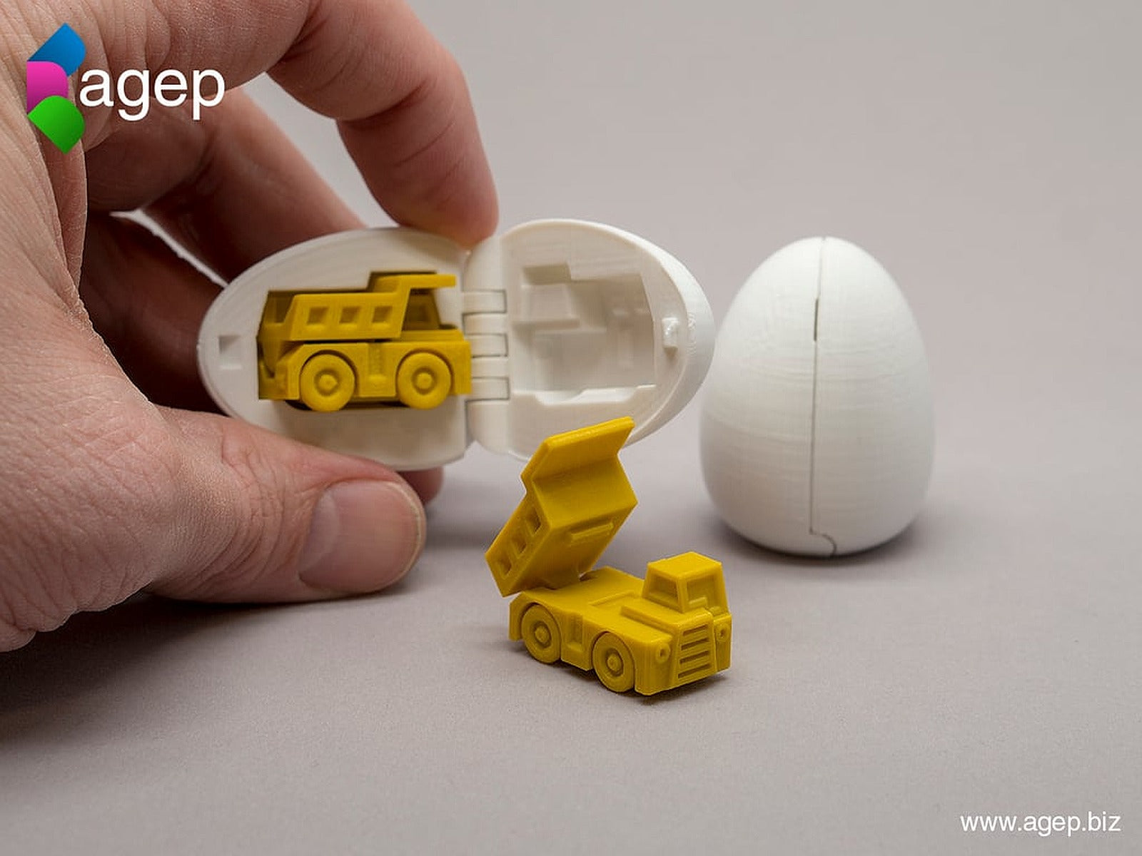 Surprise Egg #1 - Tiny Haul Truck – 3D Baskı Modeli