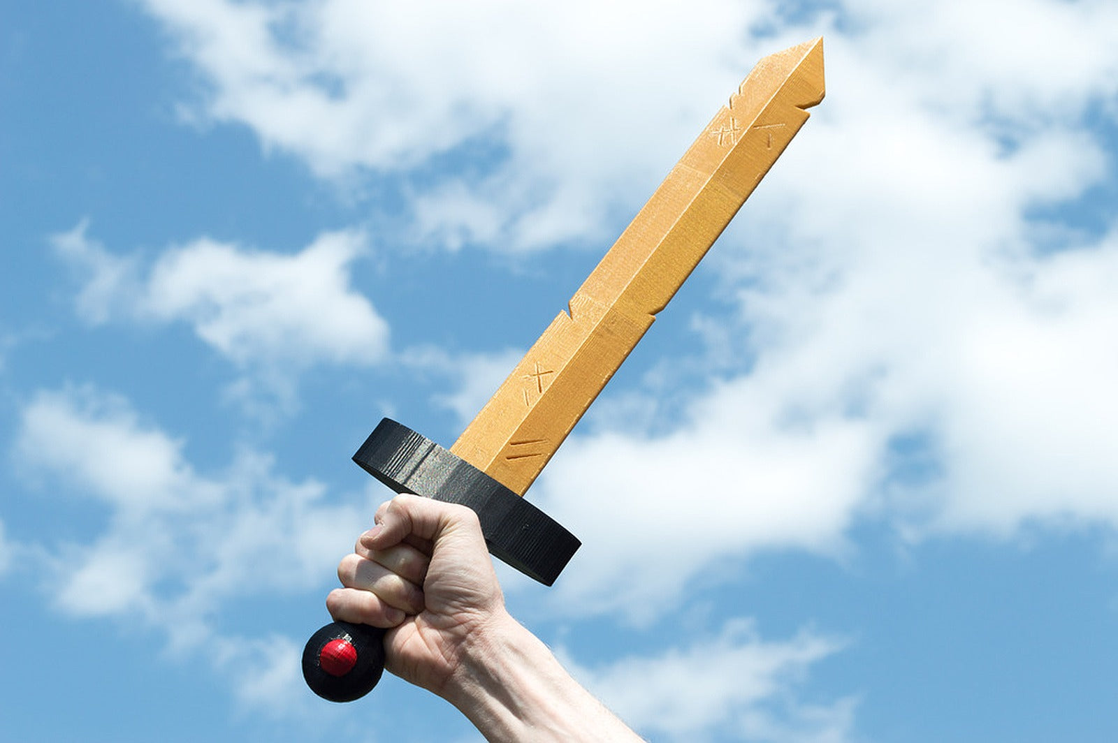 Finn's Golden Sword of Battle, 'Scarlet', from Adventure Time – 3D Baskı Modeli