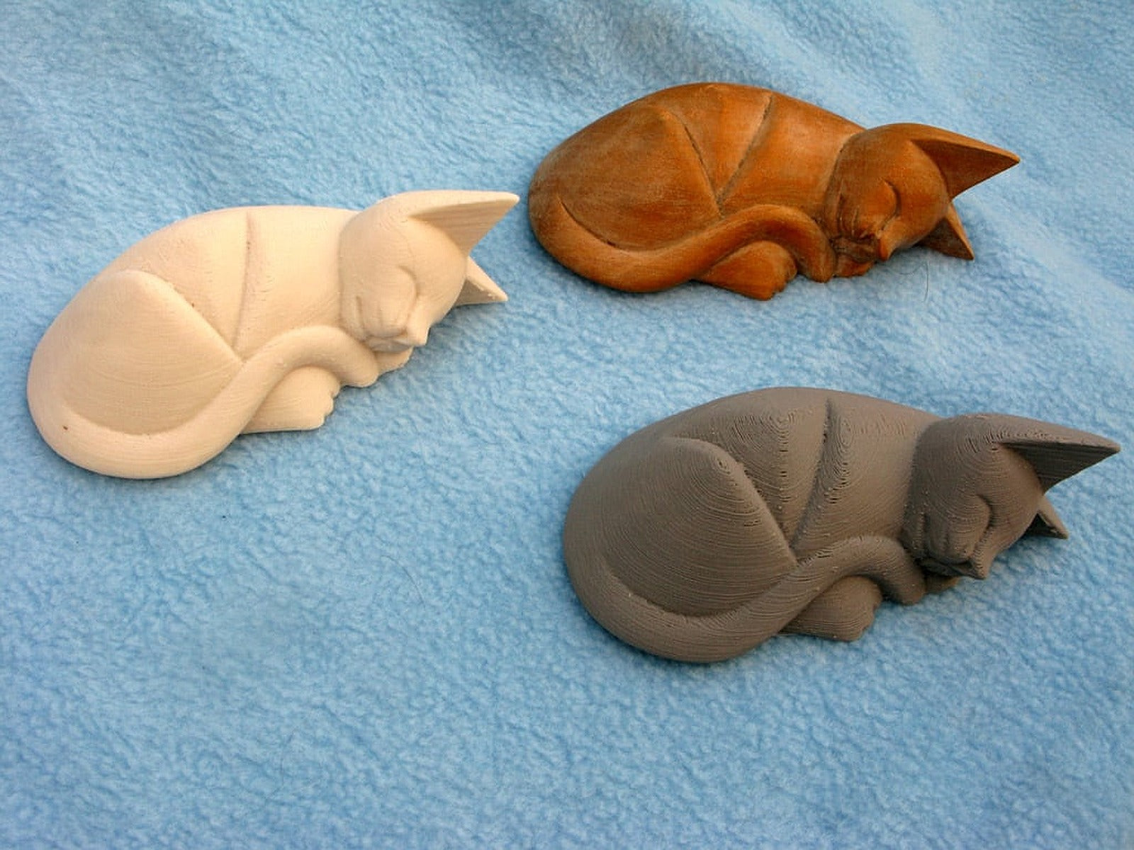 Wooden cat – 3D Baskı Modeli