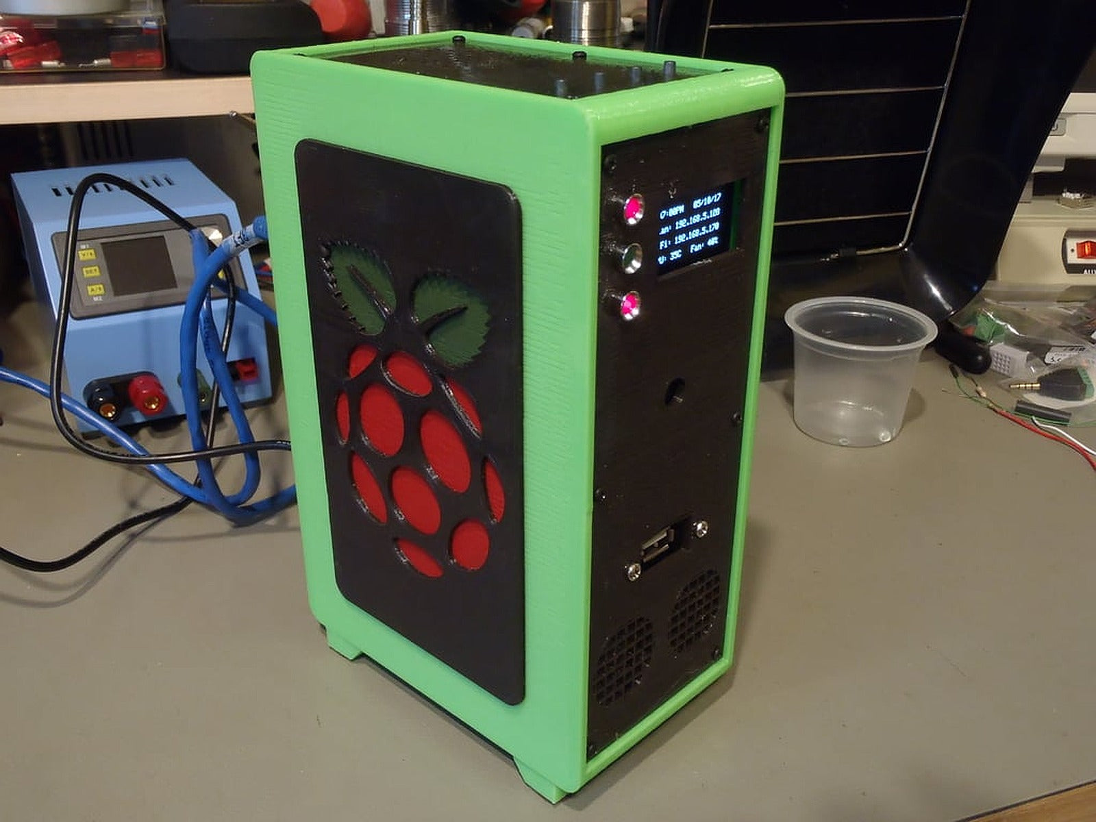 Raspberry Pi Desktop Tower kılıf – 3D Baskı Modeli