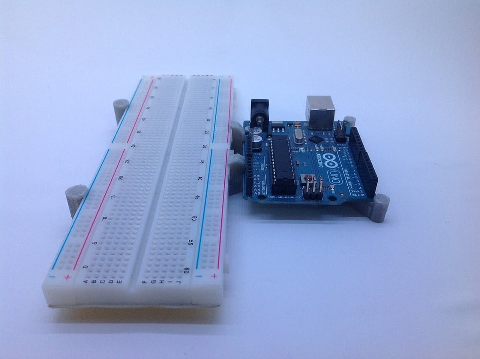 Arduino uno + big breadboard stand – 3D Baskı Modeli