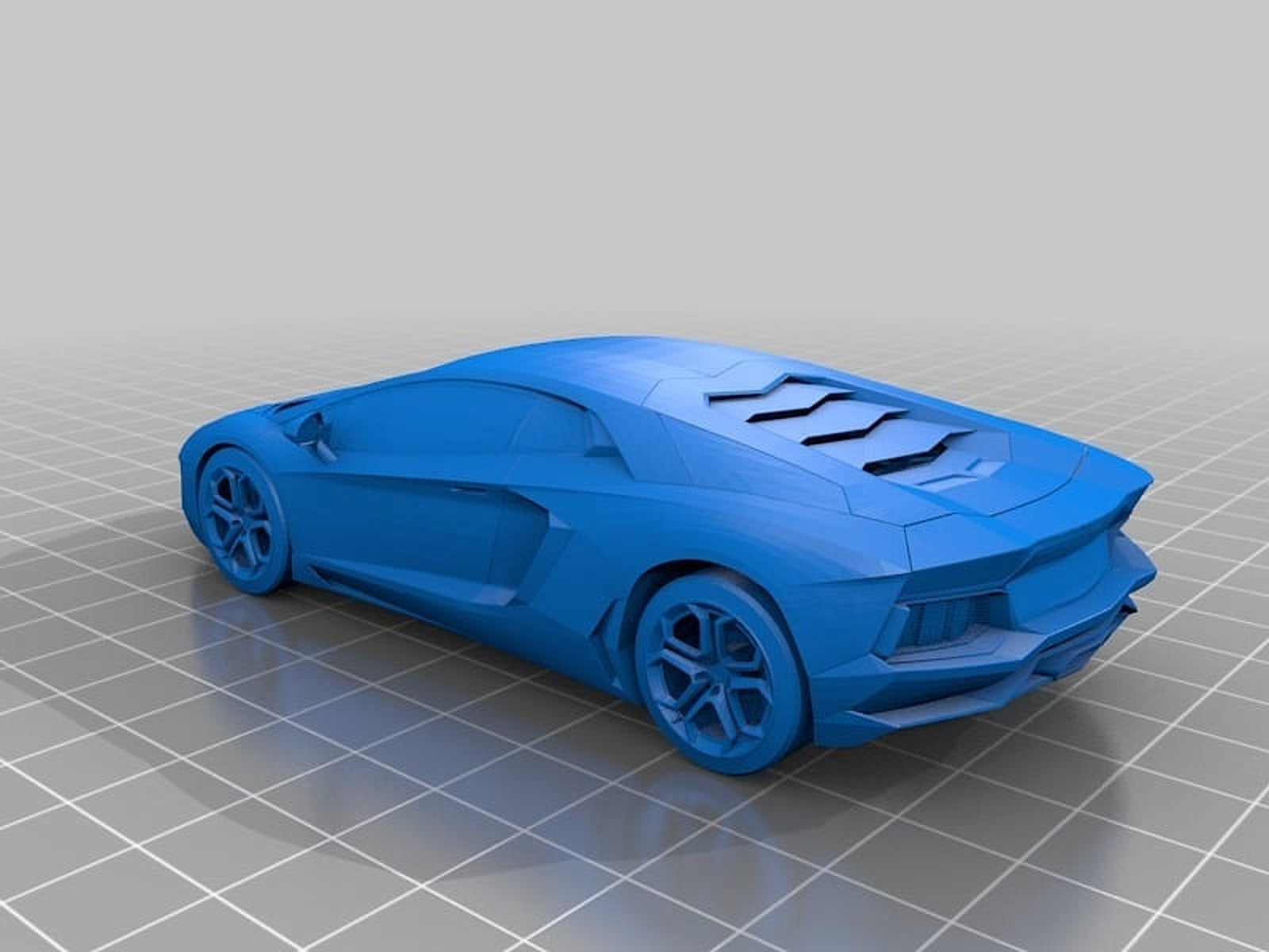 Lamborghini Aventador – 3D Baskı Modeli