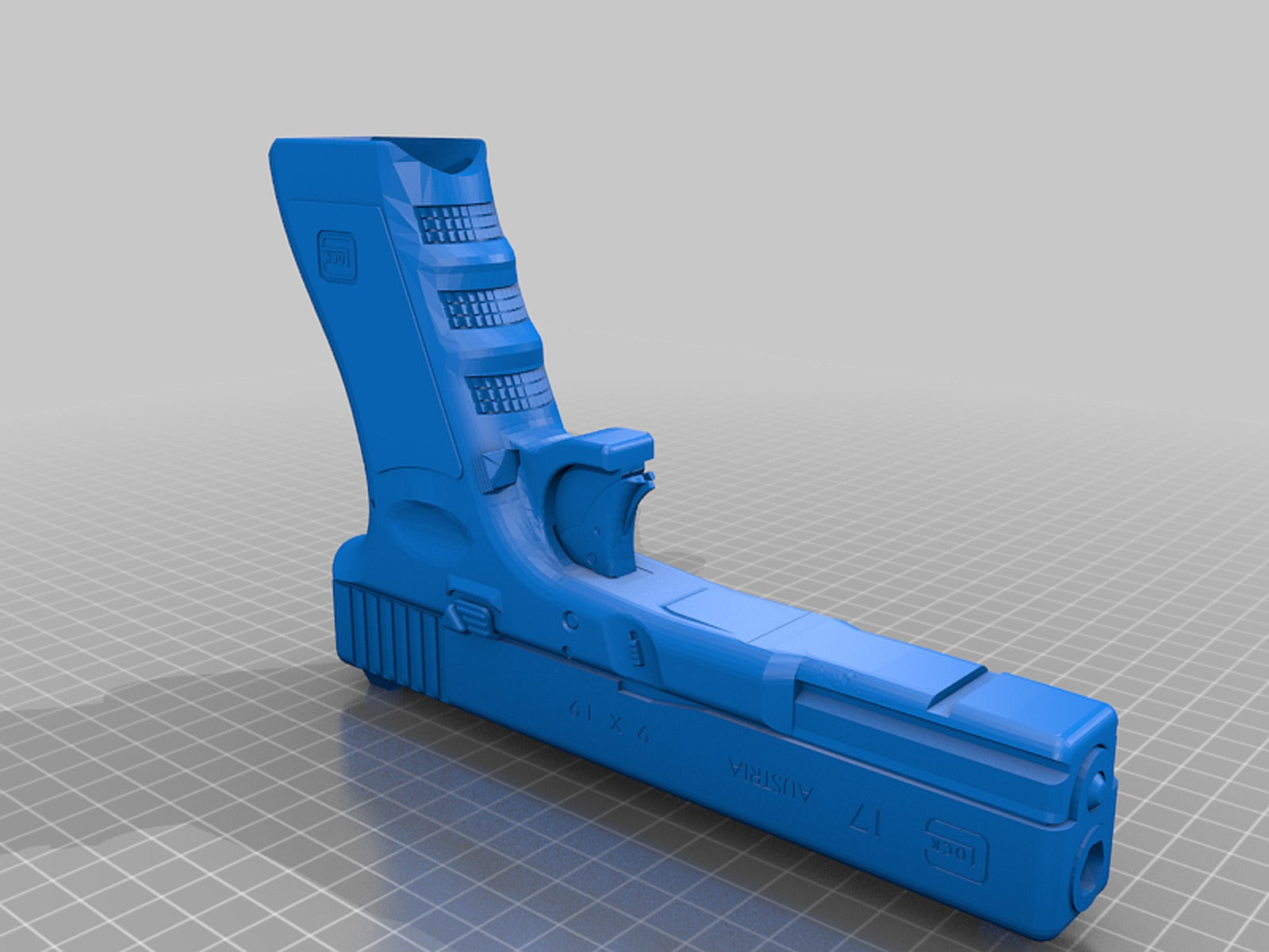 GLOCK G17 DUMMY training pistol – 3D Baskı Modeli