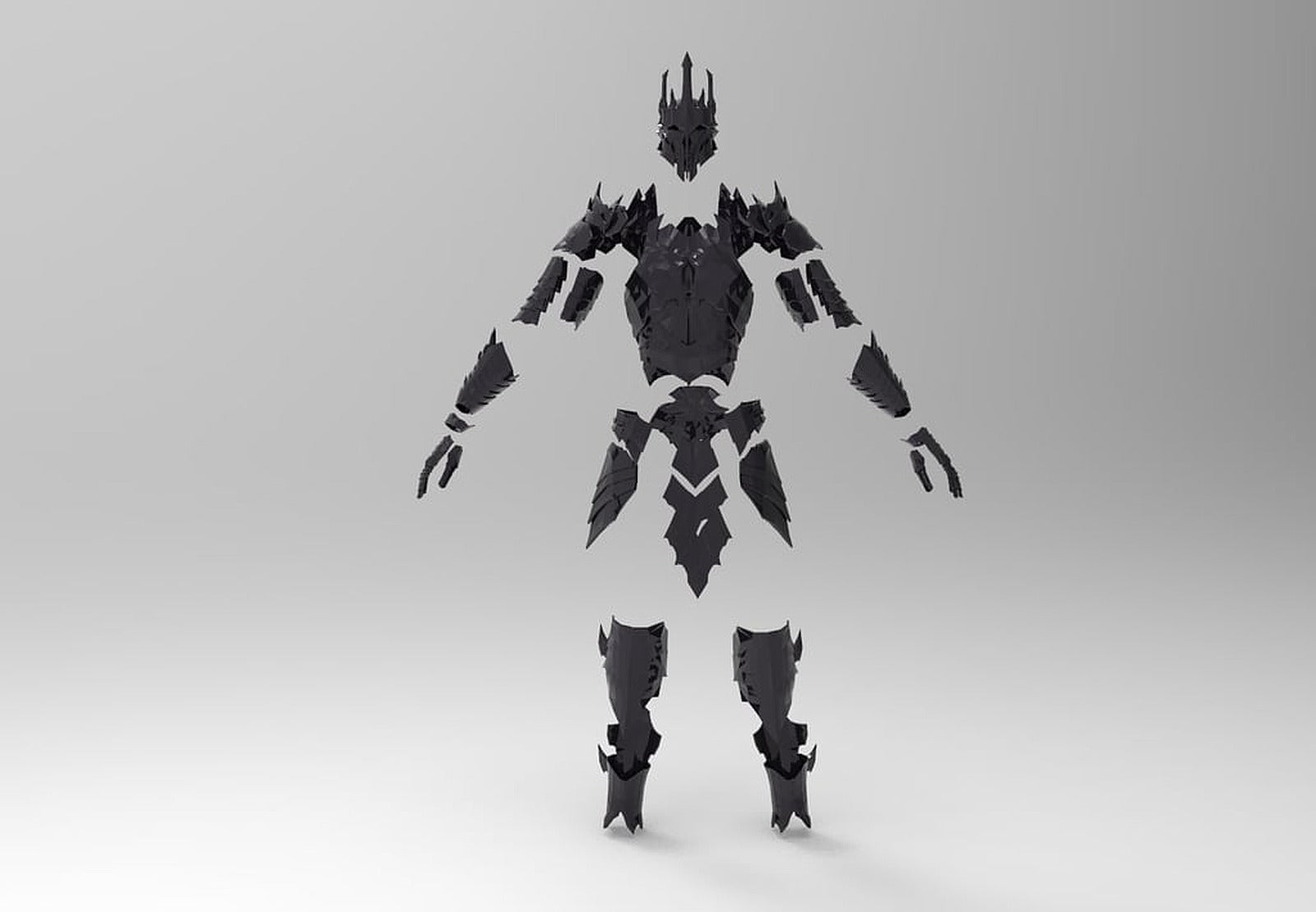 Sauron Armor - Complete – 3D Baskı Modeli