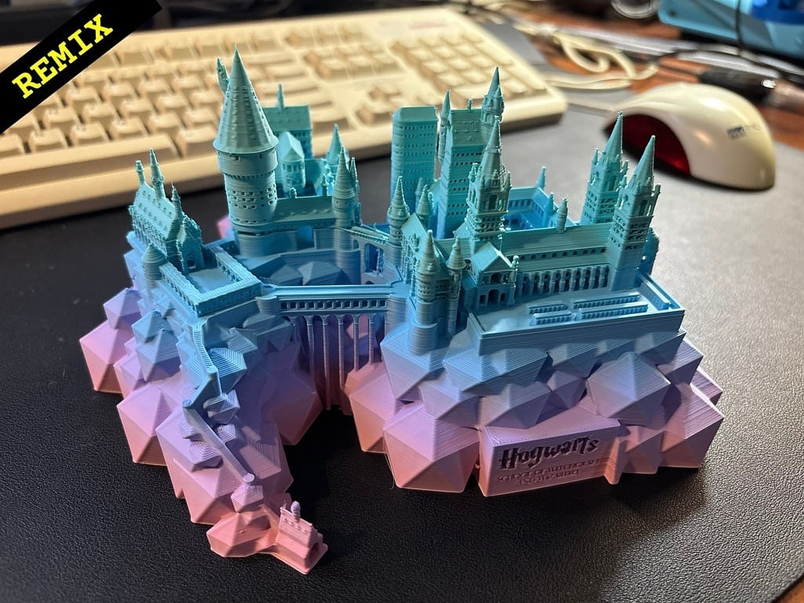 hogwarts fixed wizardry remeshed – 3D Baskı Modeli