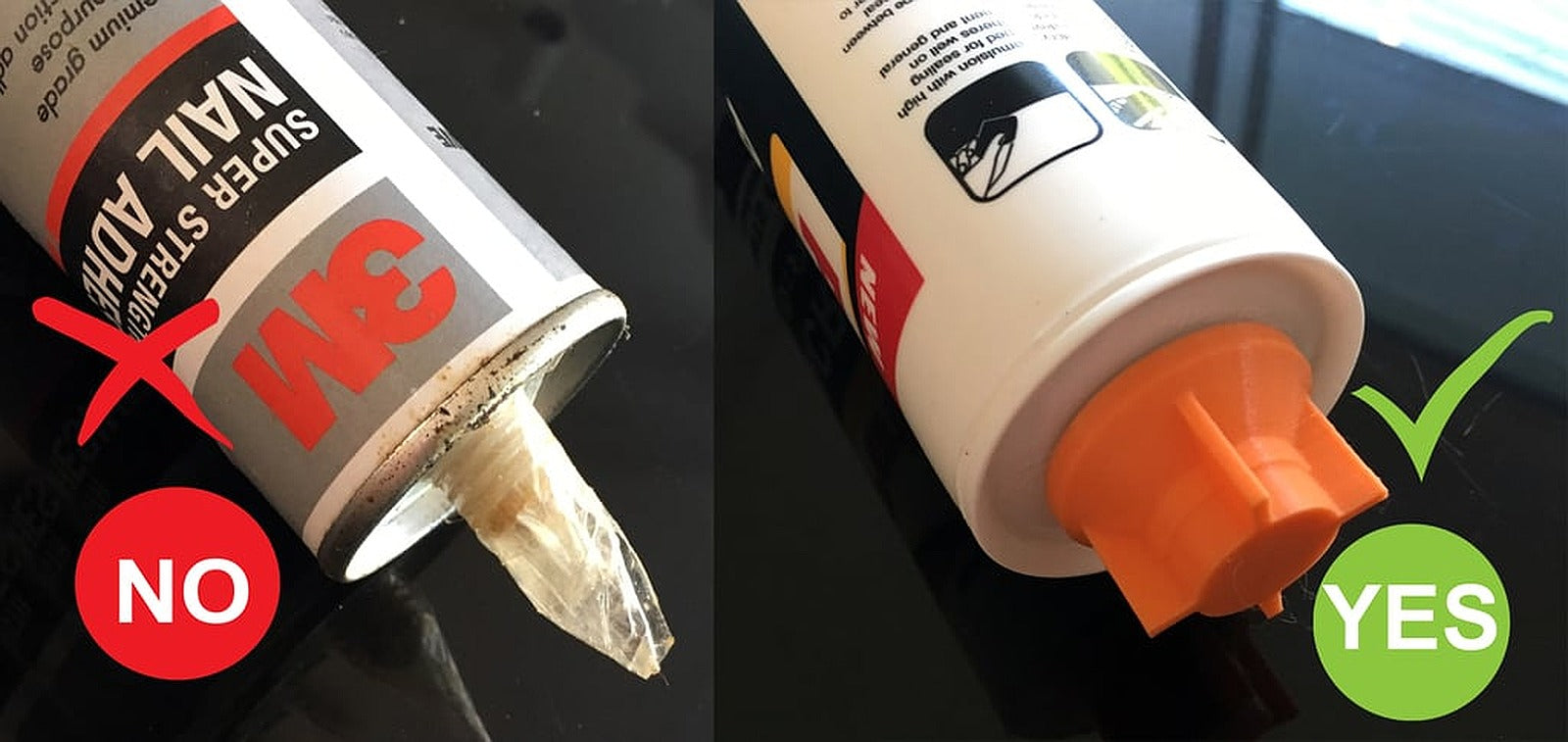 The Sealant Cartridge Nozzle Cap That works. New version available – 3D Baskı Modeli