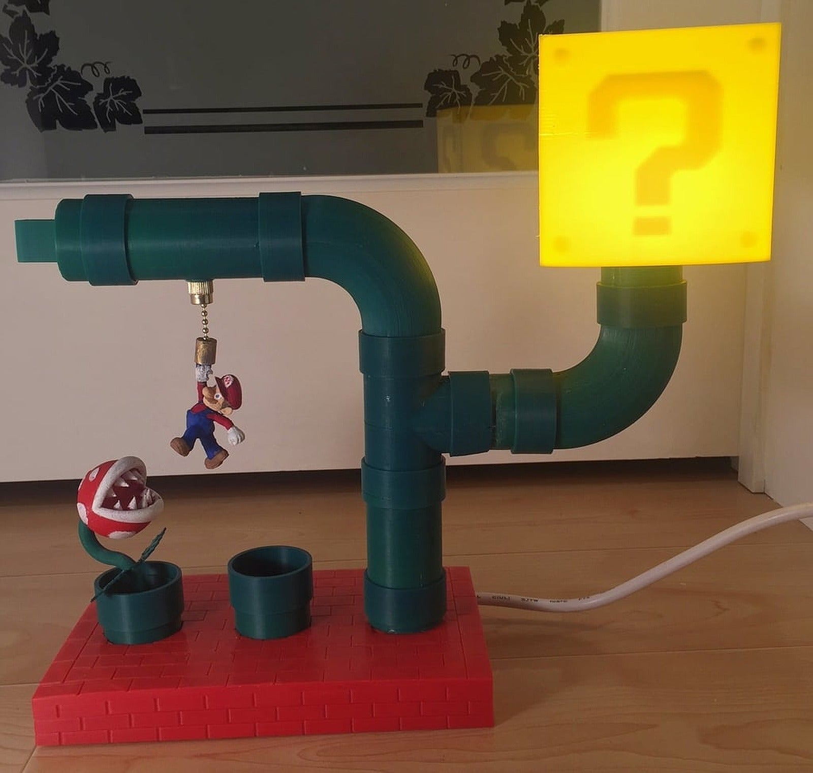 Mario Themed Desk Lamp - Edited – 3D Baskı Modeli