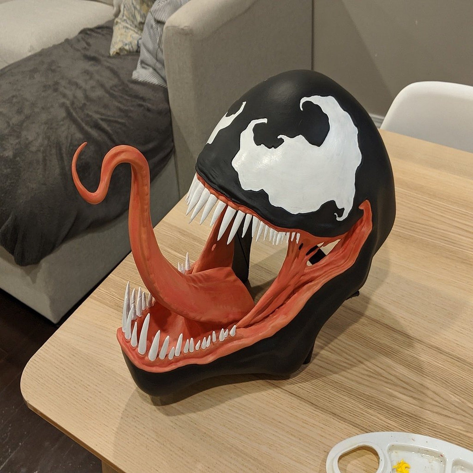 Venom Mask – 3D Baskı Modeli